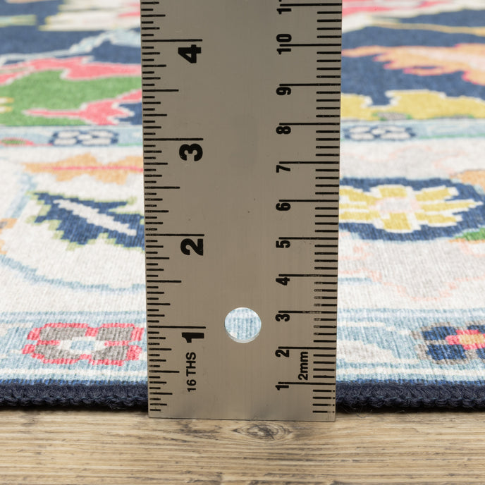 Oriental Weavers Addison ADD03 Blue/Multi Area Rug
