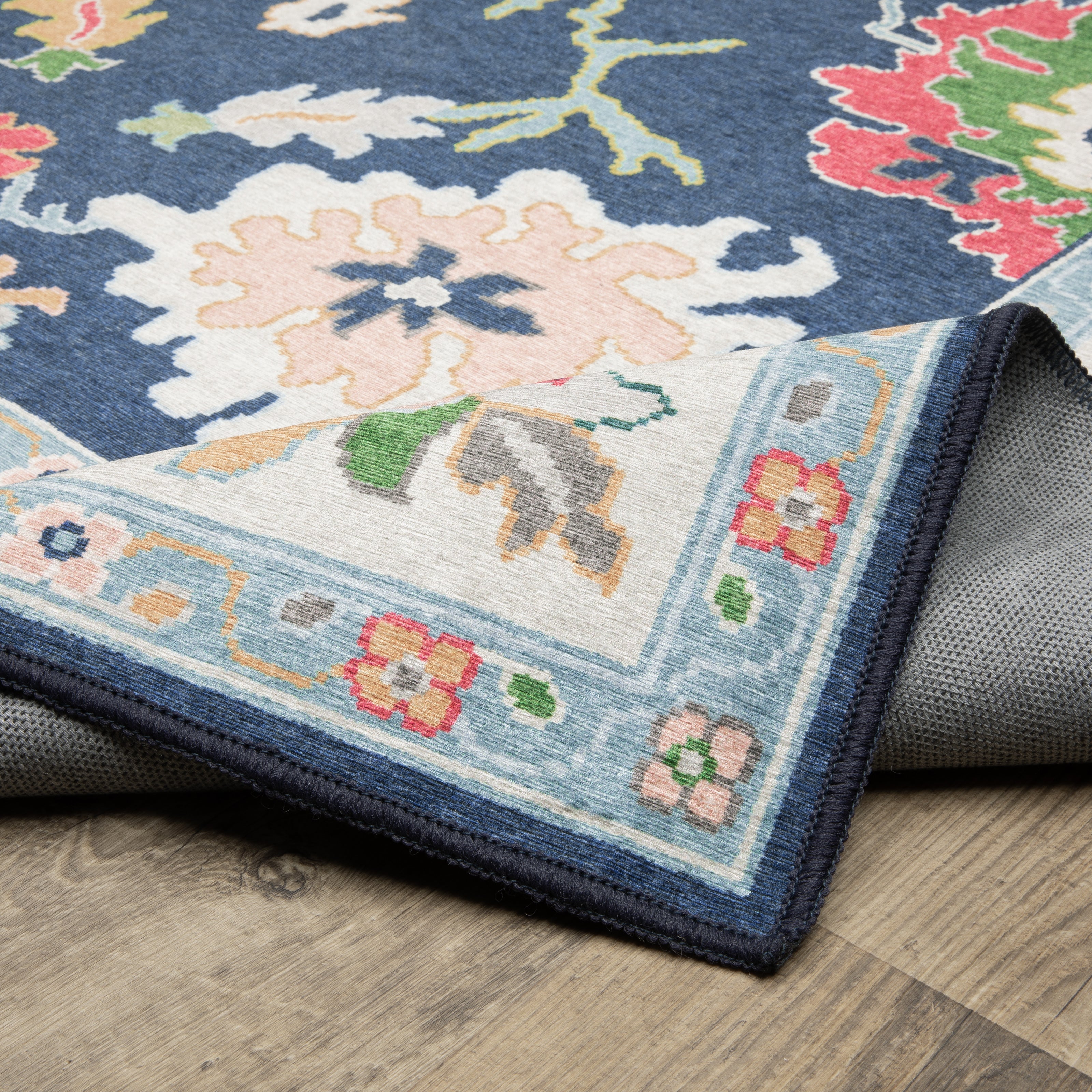 Oriental Weavers Addison ADD03 Blue/Multi Area Rug