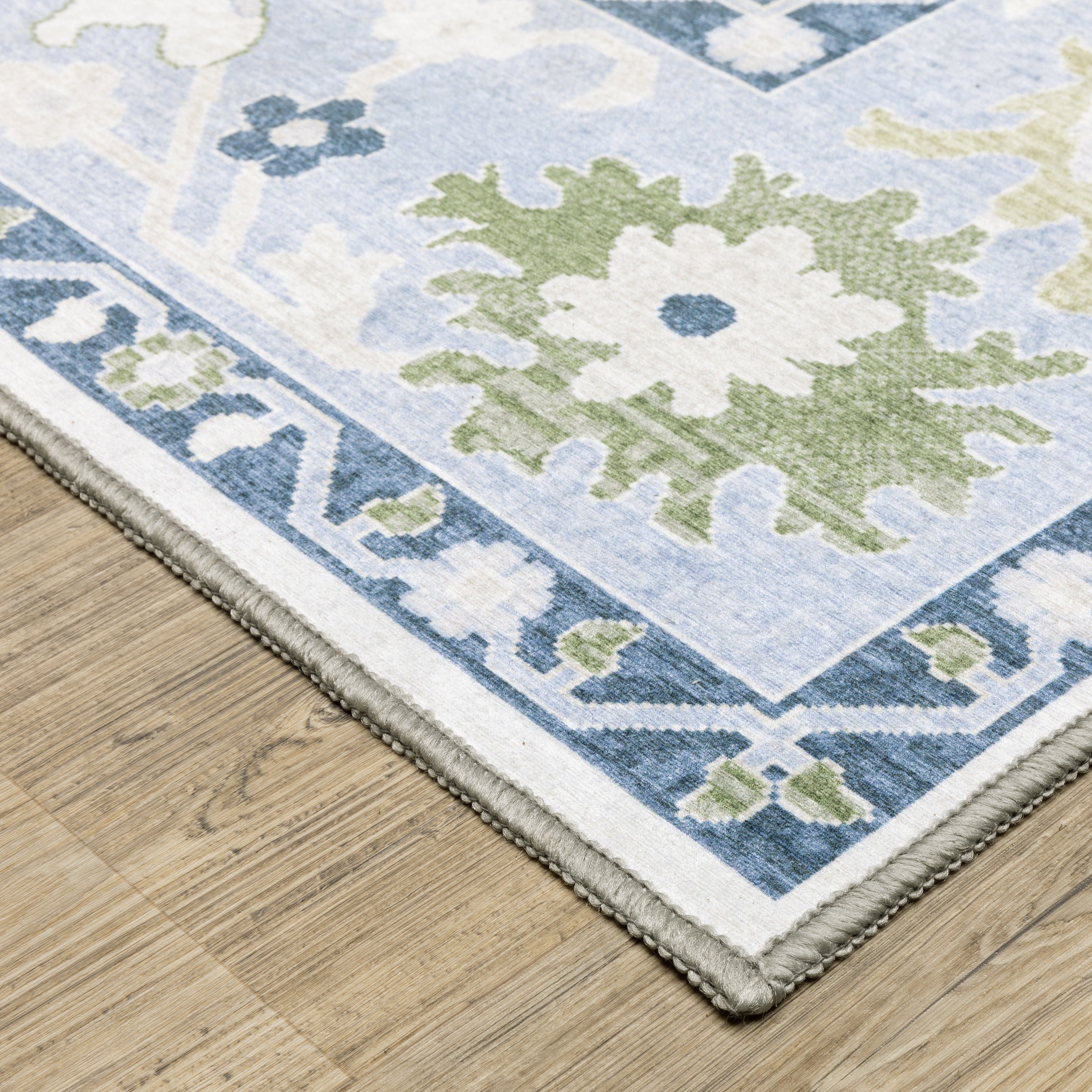 Oriental Weavers Addison ADD05 Blue/Green Area Rug