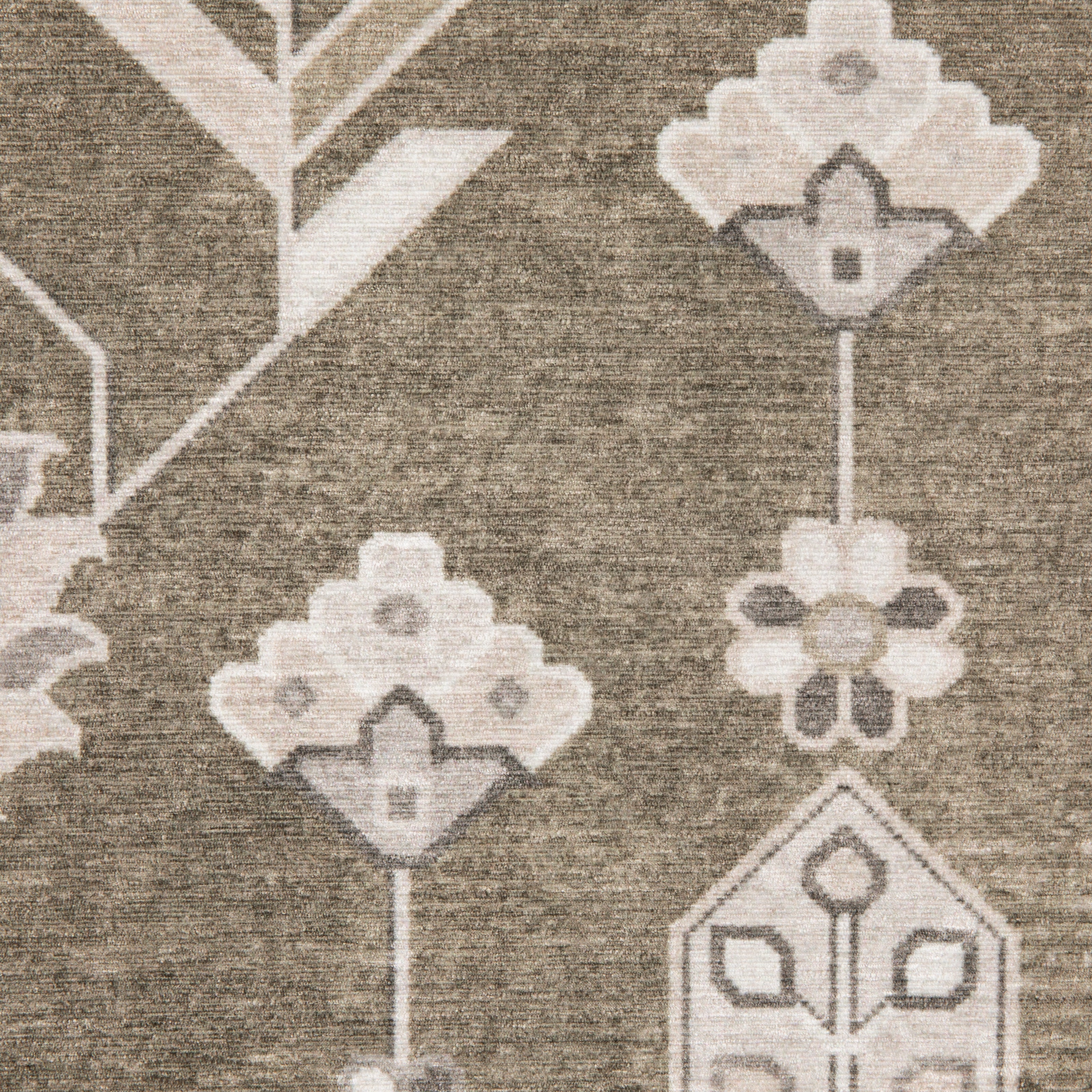 Oriental Weavers Addison ADD07 Brown/Ivory Area Rug