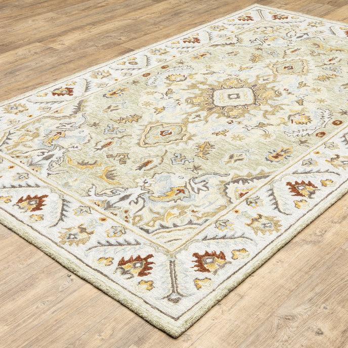 Oriental Weavers Alfresco 28403 Ivory/Beige Area Rug