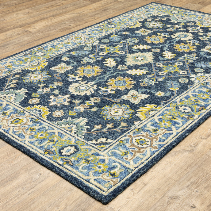 Oriental Weavers Alfresco 28405 Navy/Blue Area Rug
