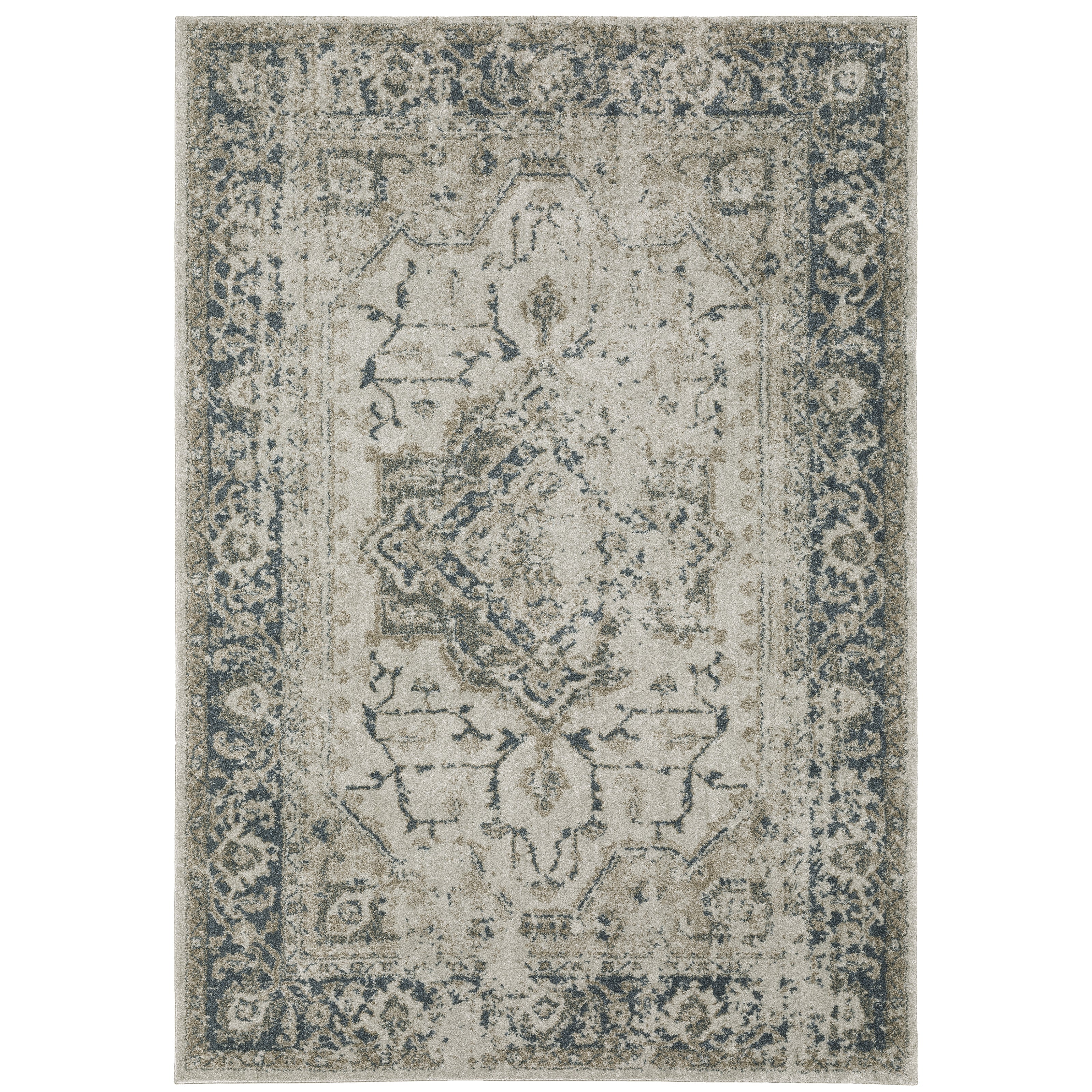 Oriental Weavers Alton 2W Beige/Blue Area Rug