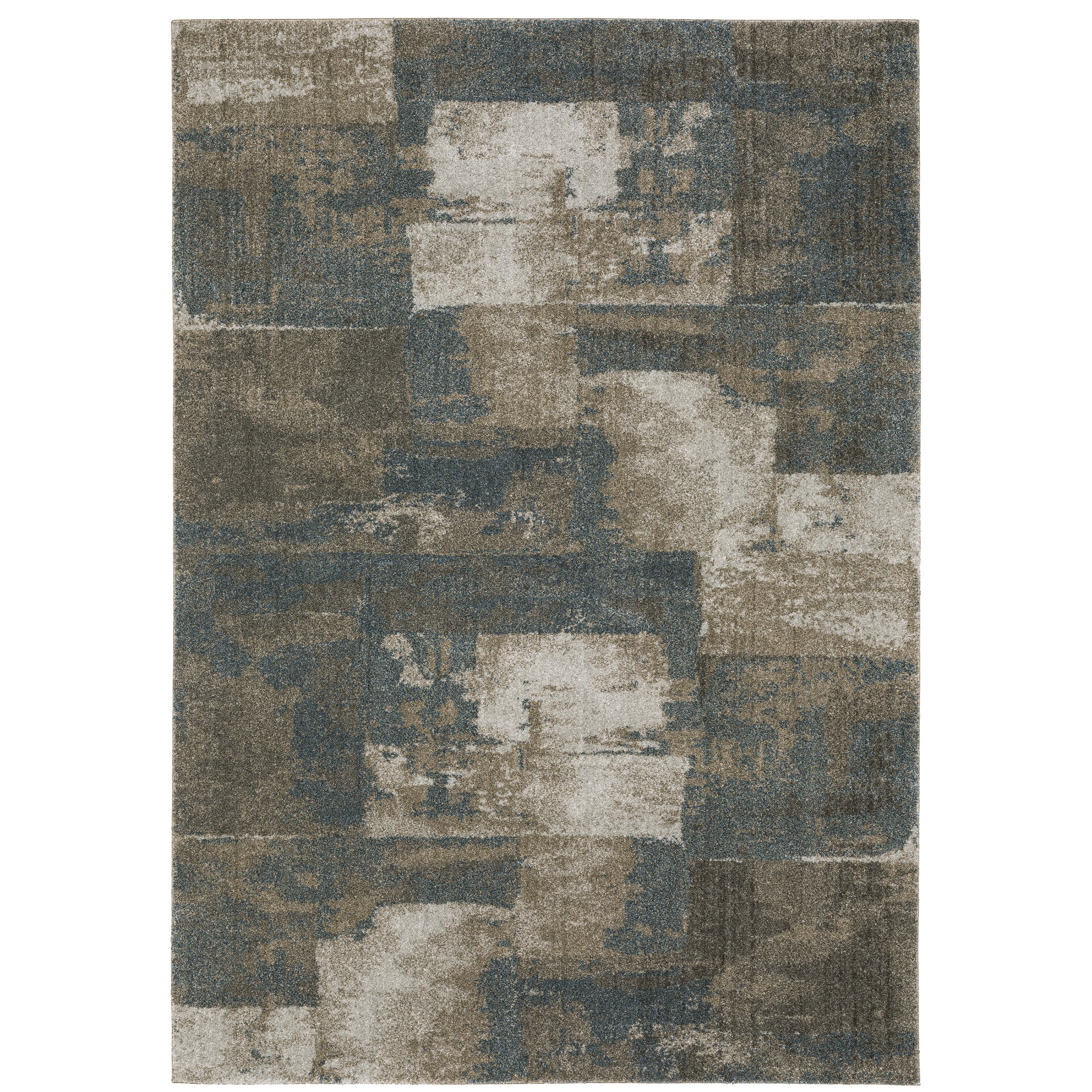 Oriental Weavers Alton 532B Blue/Brown Area Rug