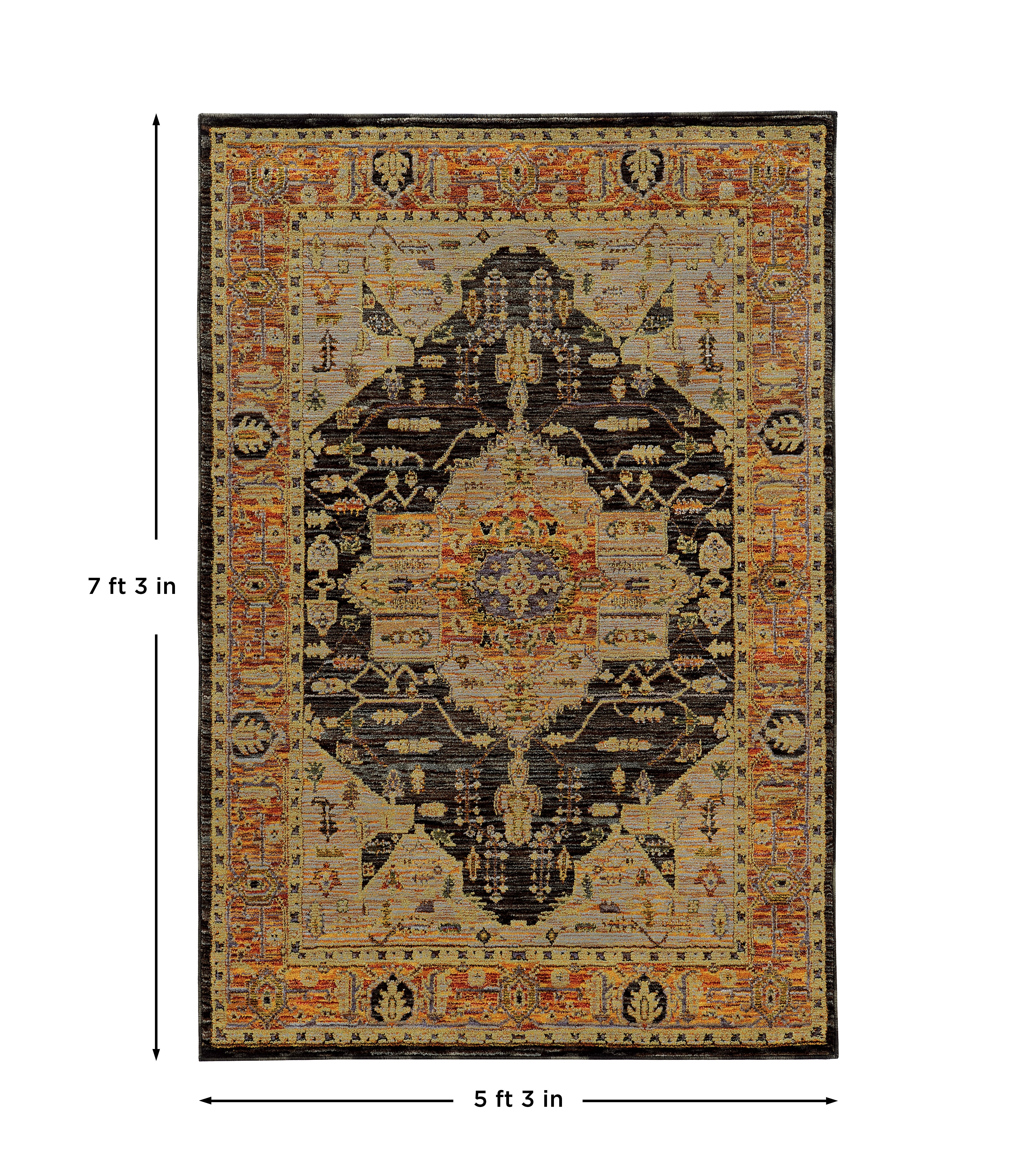 Oriental Weavers Andorra / 7138b Area Rug