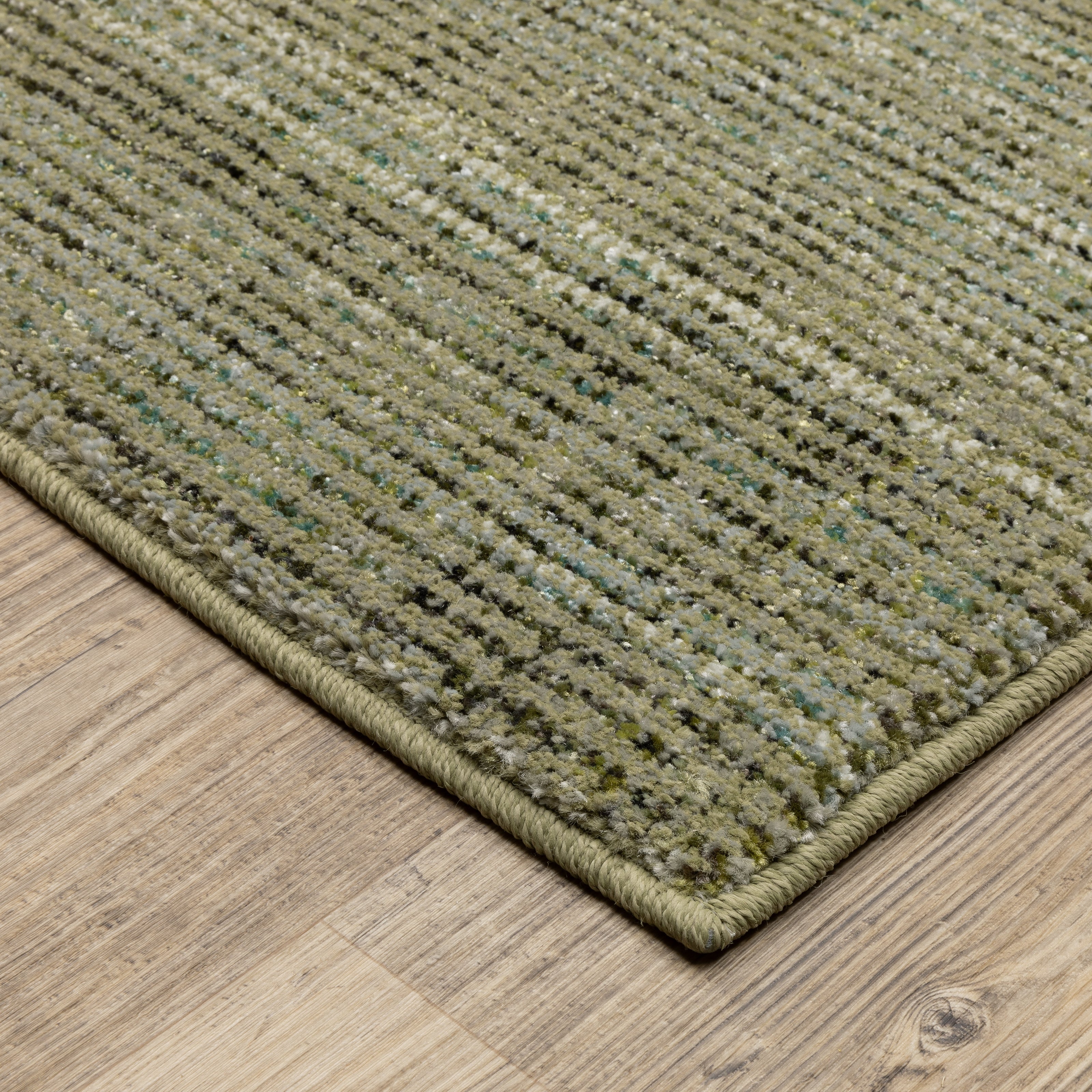 Oriental Weavers Atlas 3723R Green/Blue Area Rug