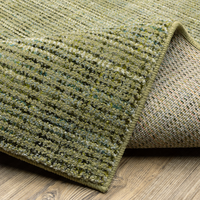 Oriental Weavers Atlas 3723R Green/Blue Area Rug