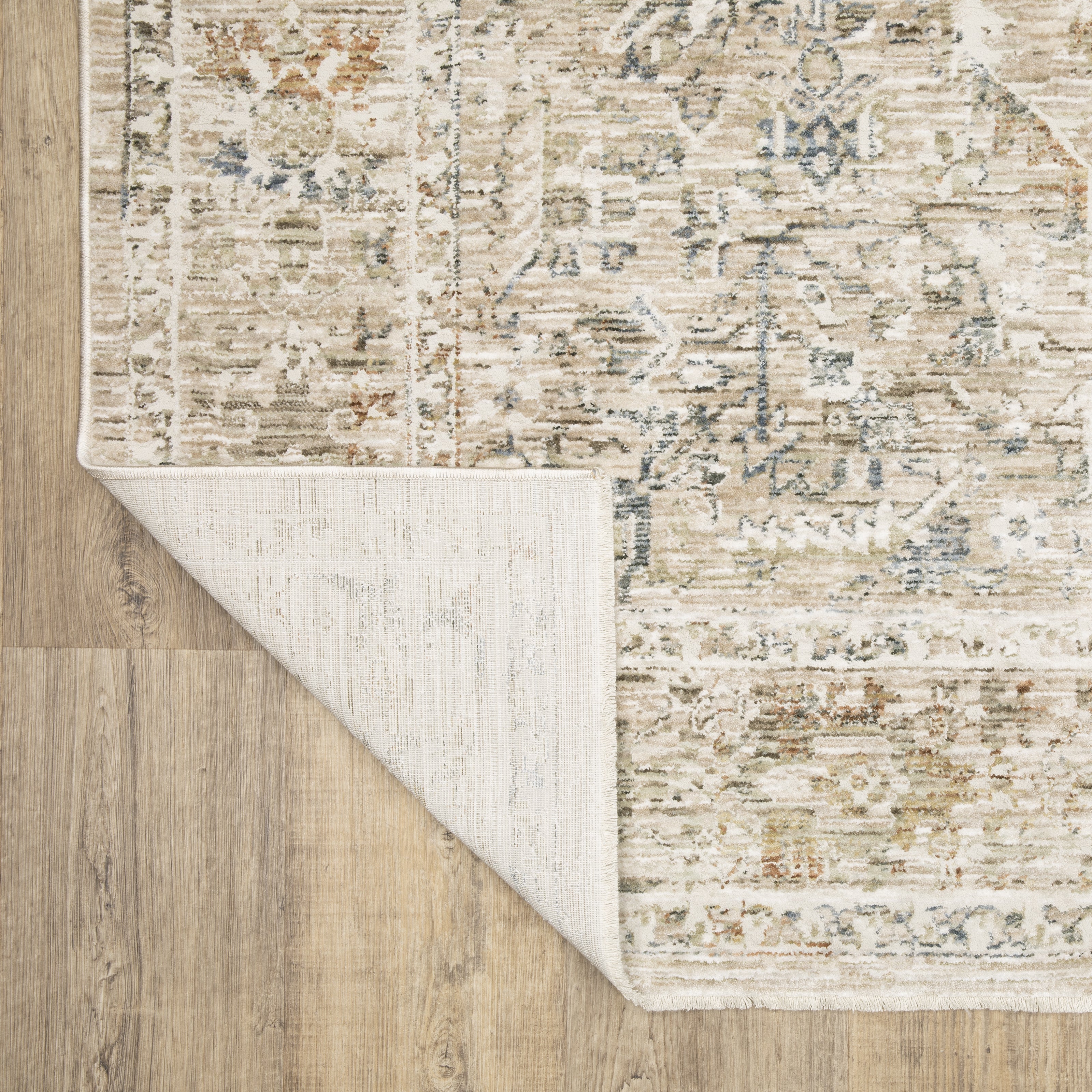 Oriental Weavers Avalon AVA02 Beige/Blue Area Rug