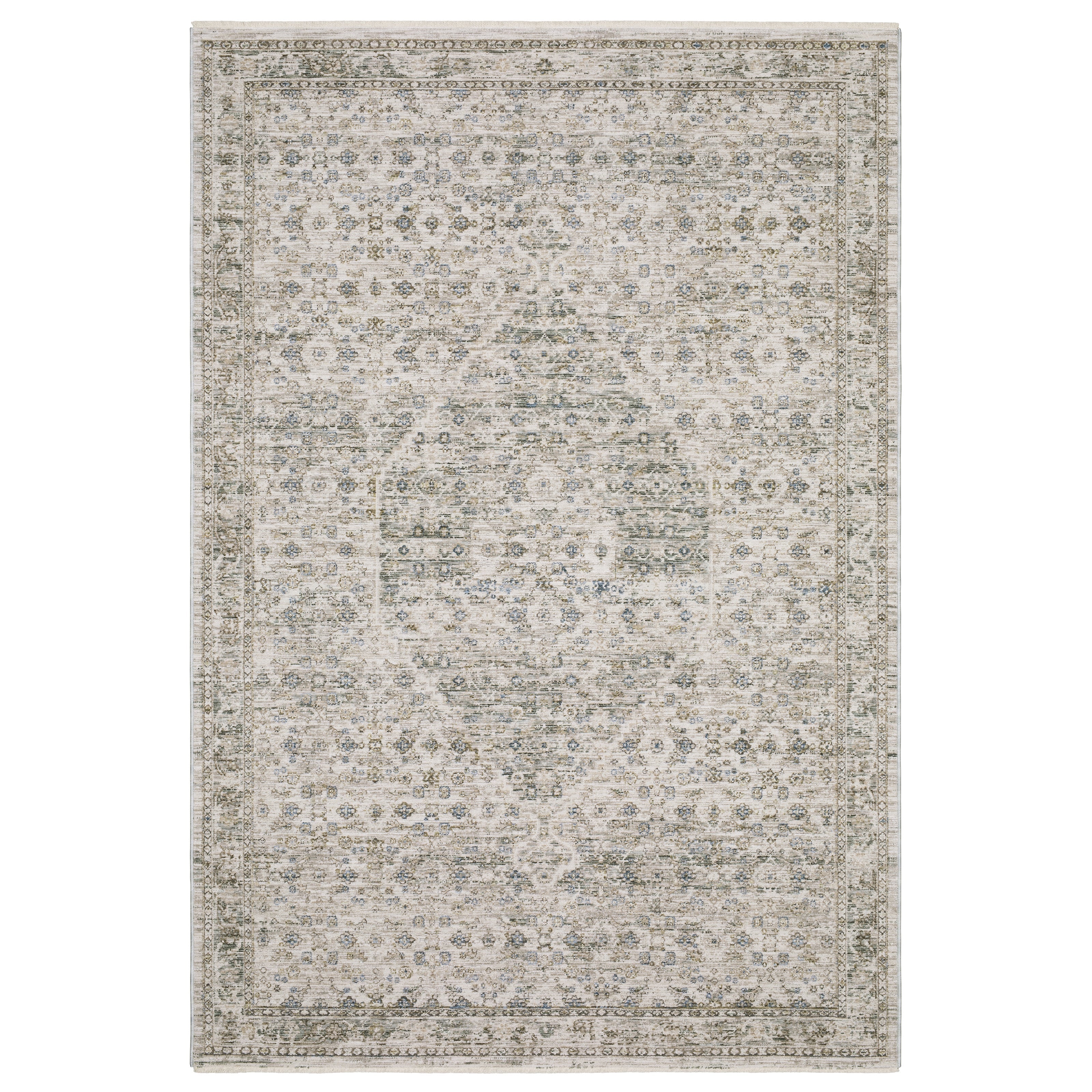 Oriental Weavers Avalon AVA04 Grey/Beige Area Rug