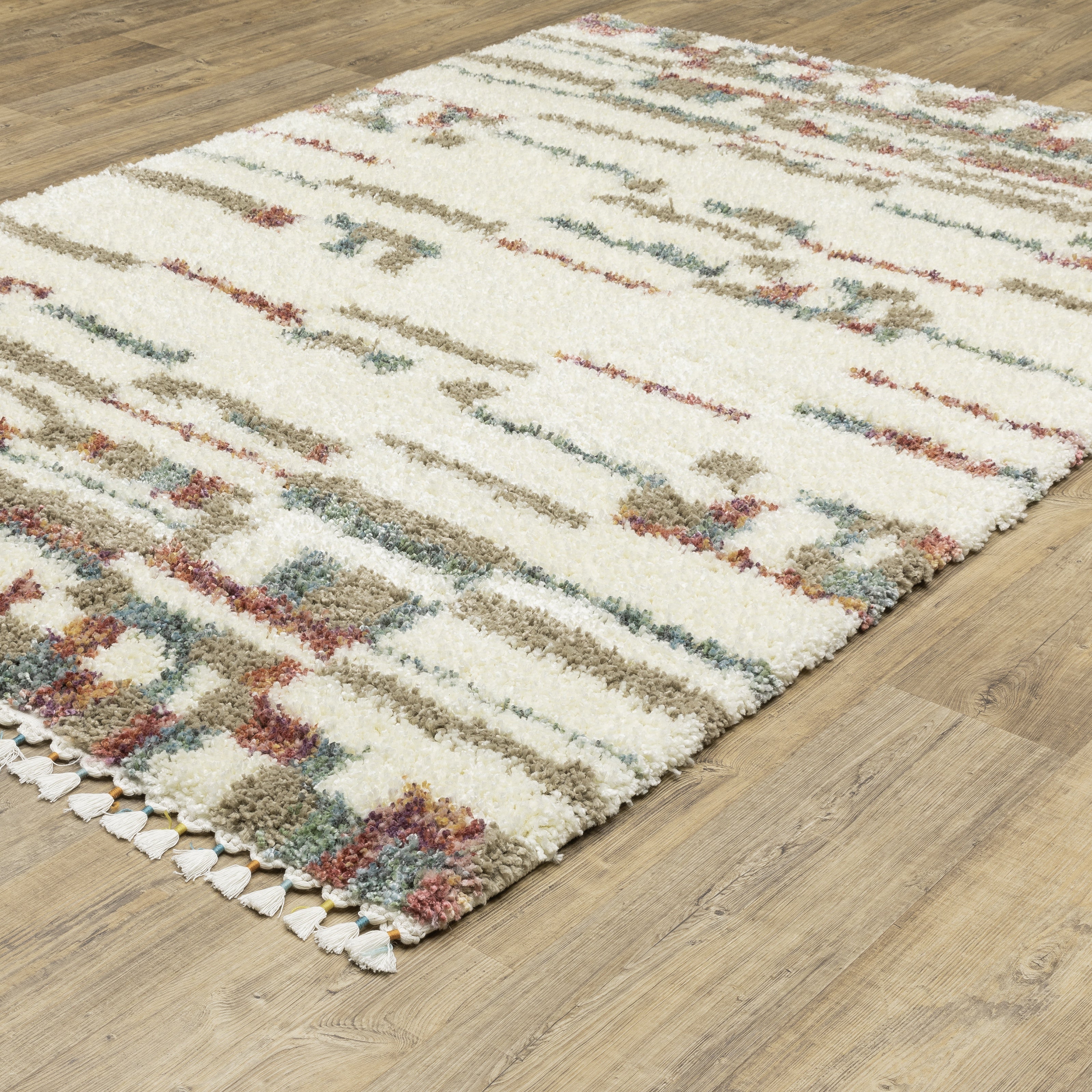 Oriental Weavers Axis AX06A Ivory/Multi Area Rug
