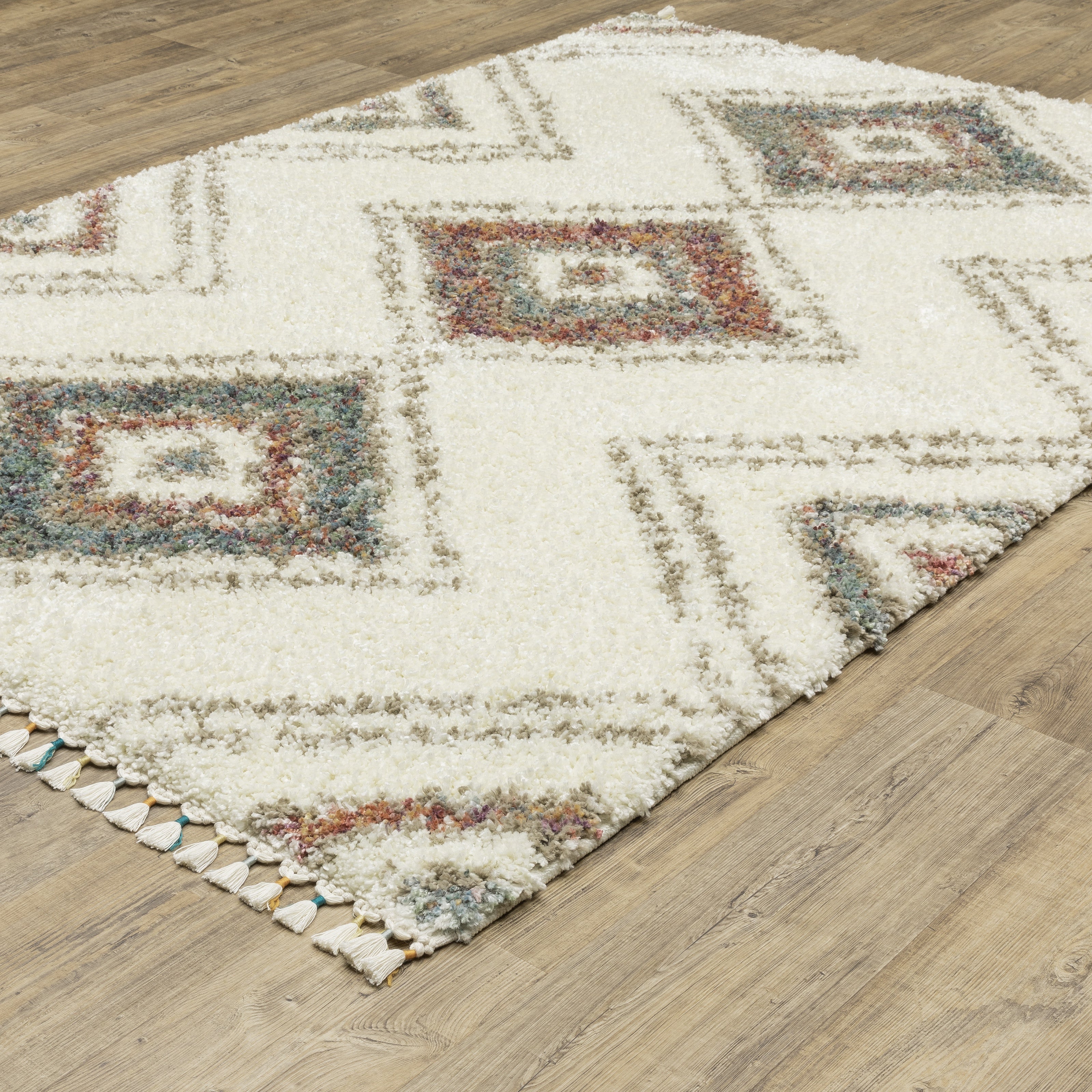 Oriental Weavers Axis AX07A Ivory/Multi Area Rug