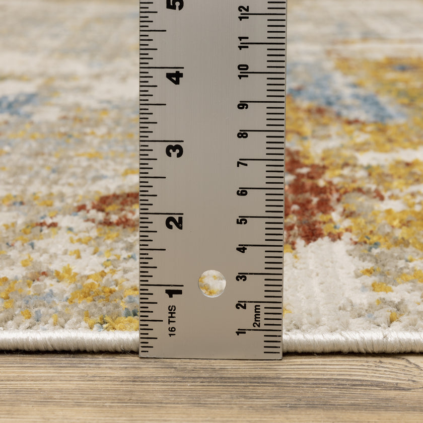 Oriental Weavers Bauer 1340W Beige/Multi Area Rug