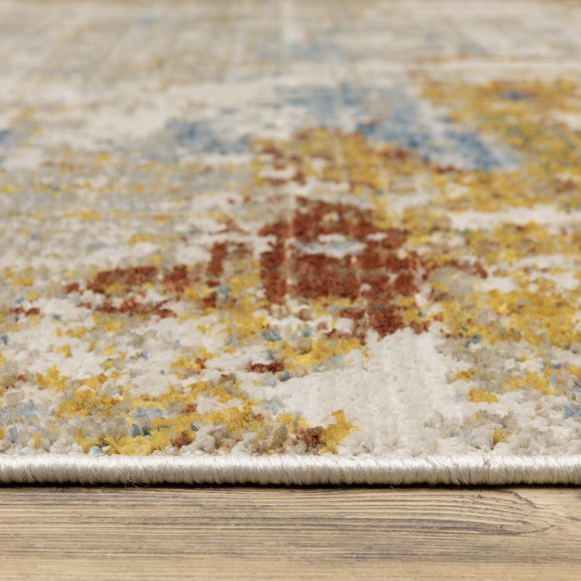 Oriental Weavers Bauer 1340W Beige/Multi Area Rug