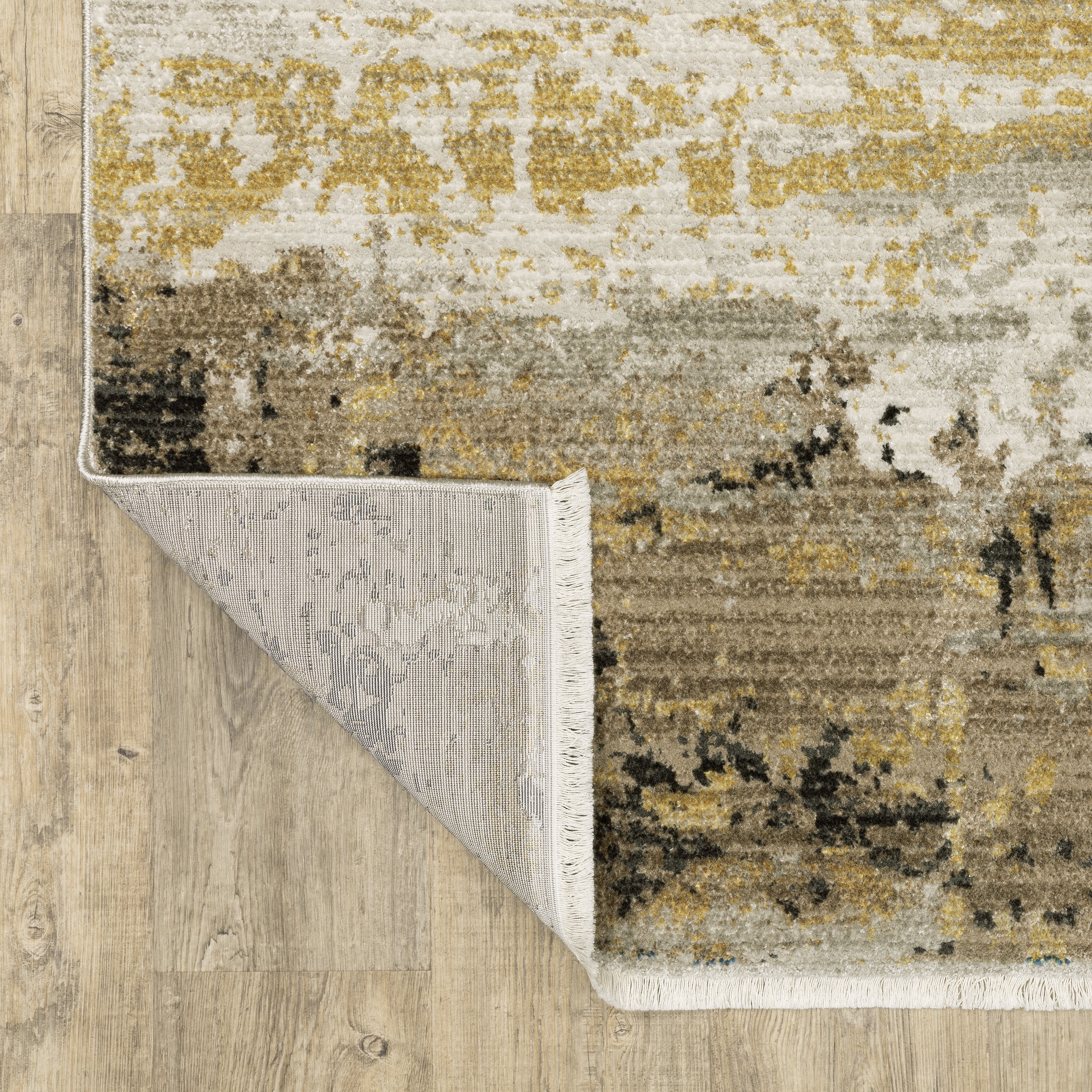 Oriental Weavers Bauer 2061X Gold/Black Area Rug