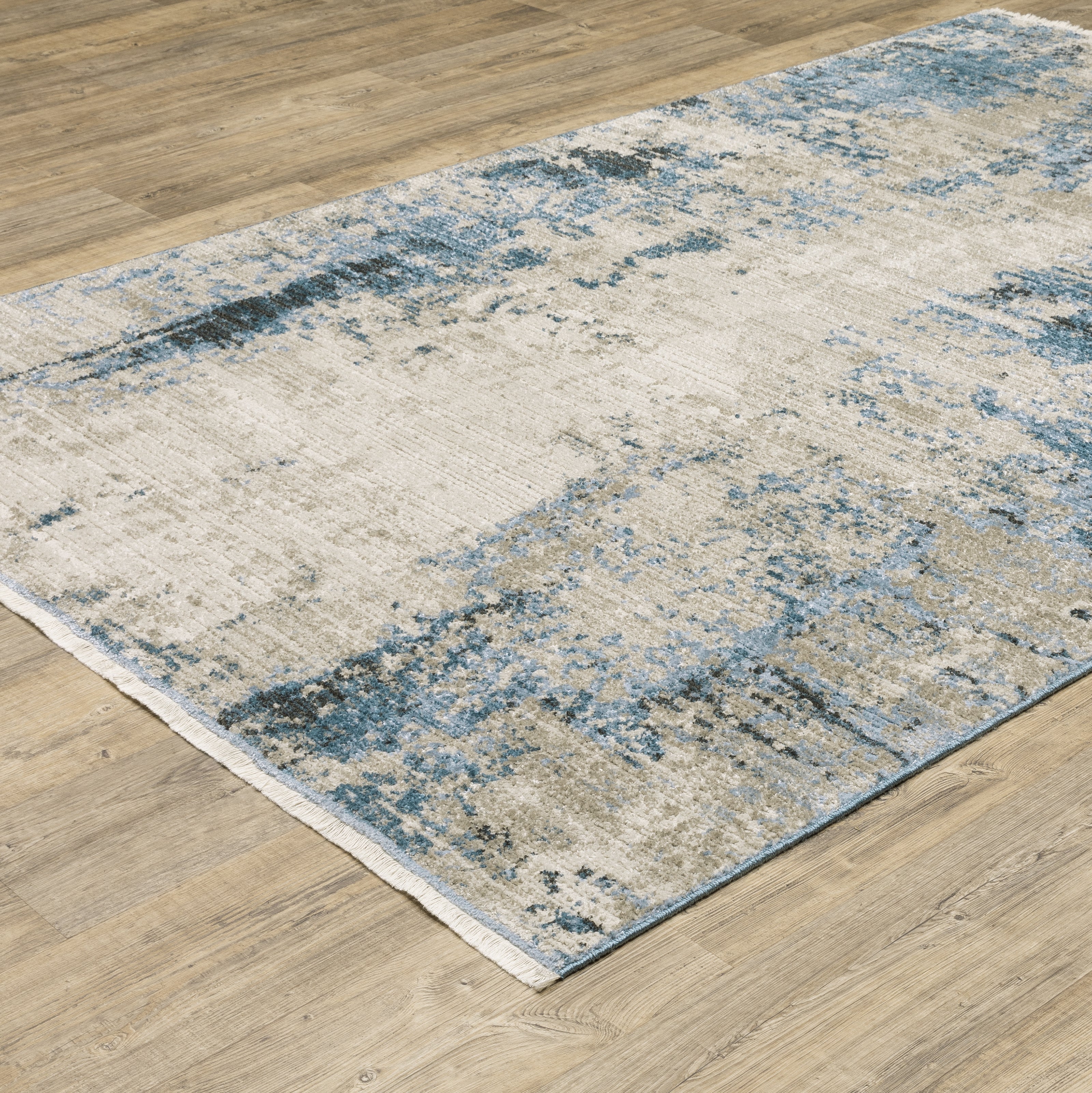 Oriental Weavers Bauer 41L Blue/Beige Area Rug