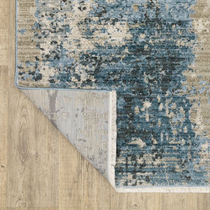 Oriental Weavers Bauer 41L Blue/Beige Area Rug