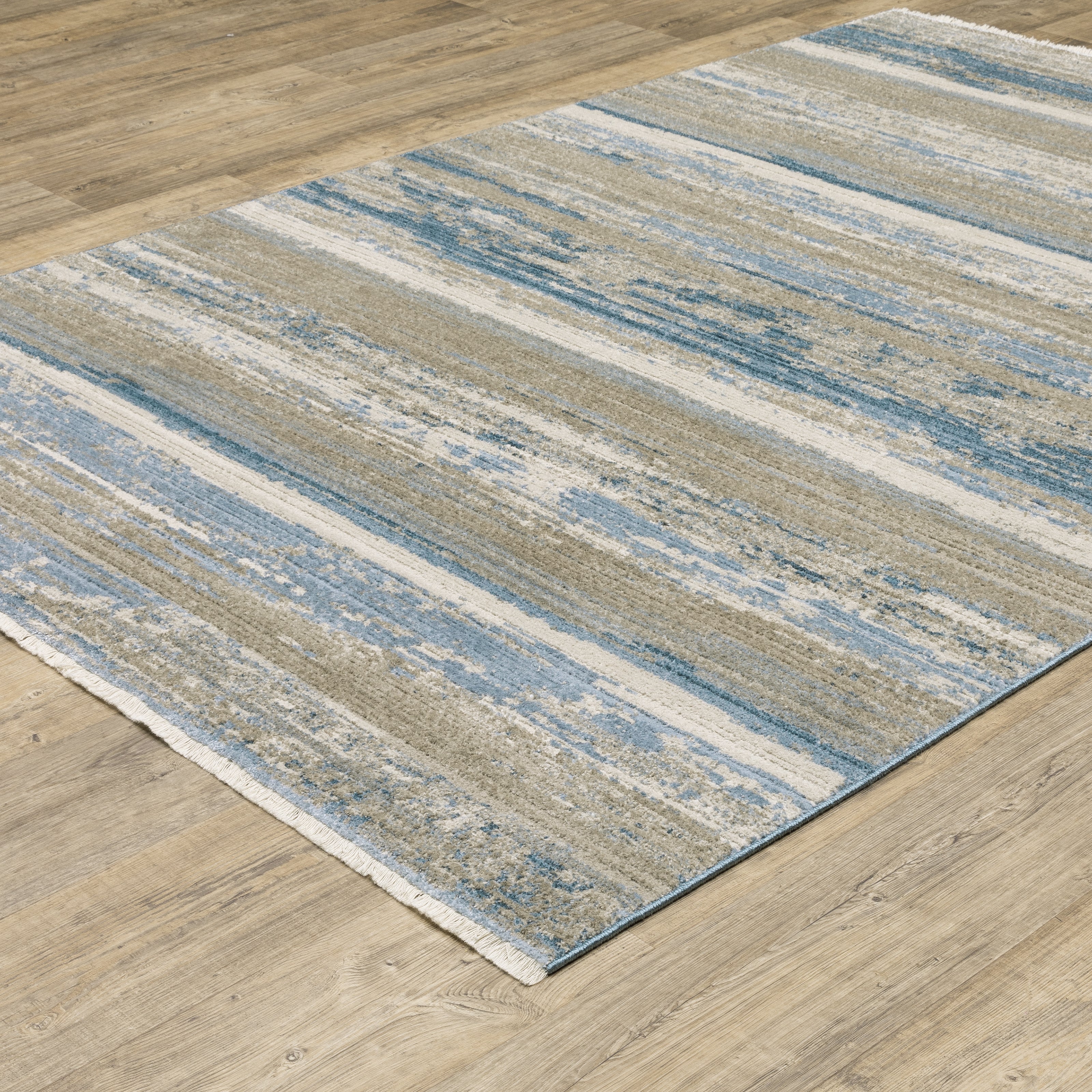 Oriental Weavers Bauer 42L Blue/Beige Area Rug