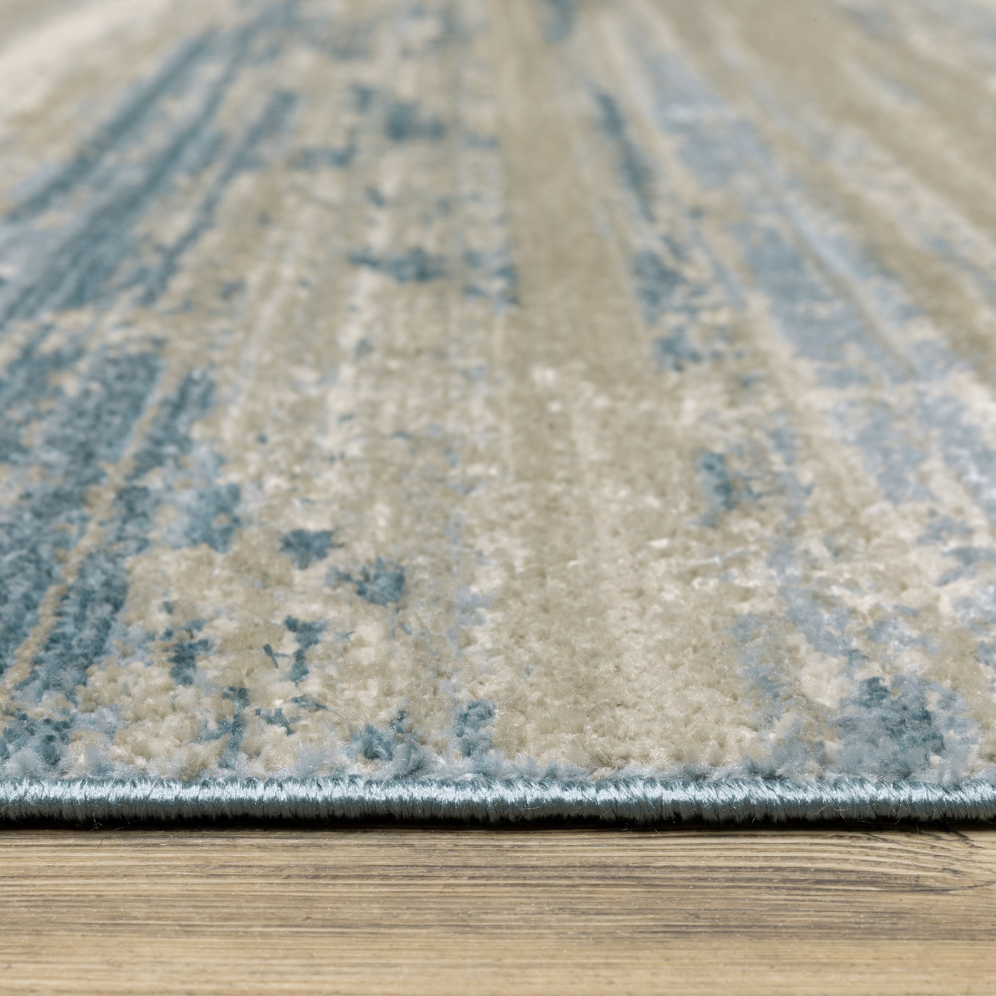 Oriental Weavers Bauer 42L Blue/Beige Area Rug