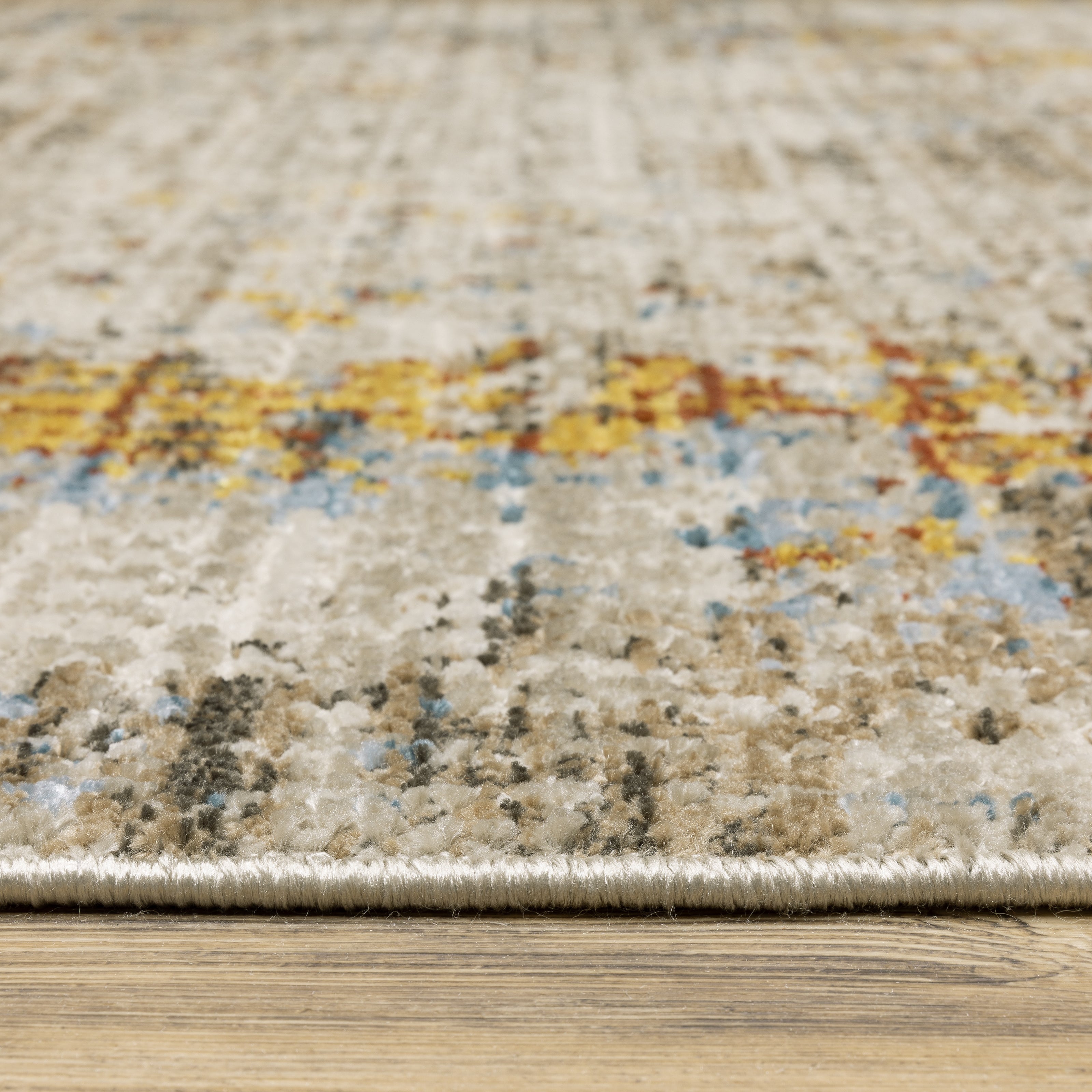 Oriental Weavers Bauer 5E Beige/Multi Area Rug