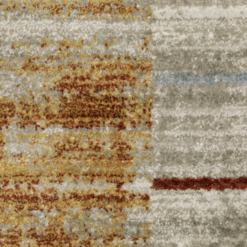 Oriental Weavers Bauer 90R Rust/Gold Area Rug