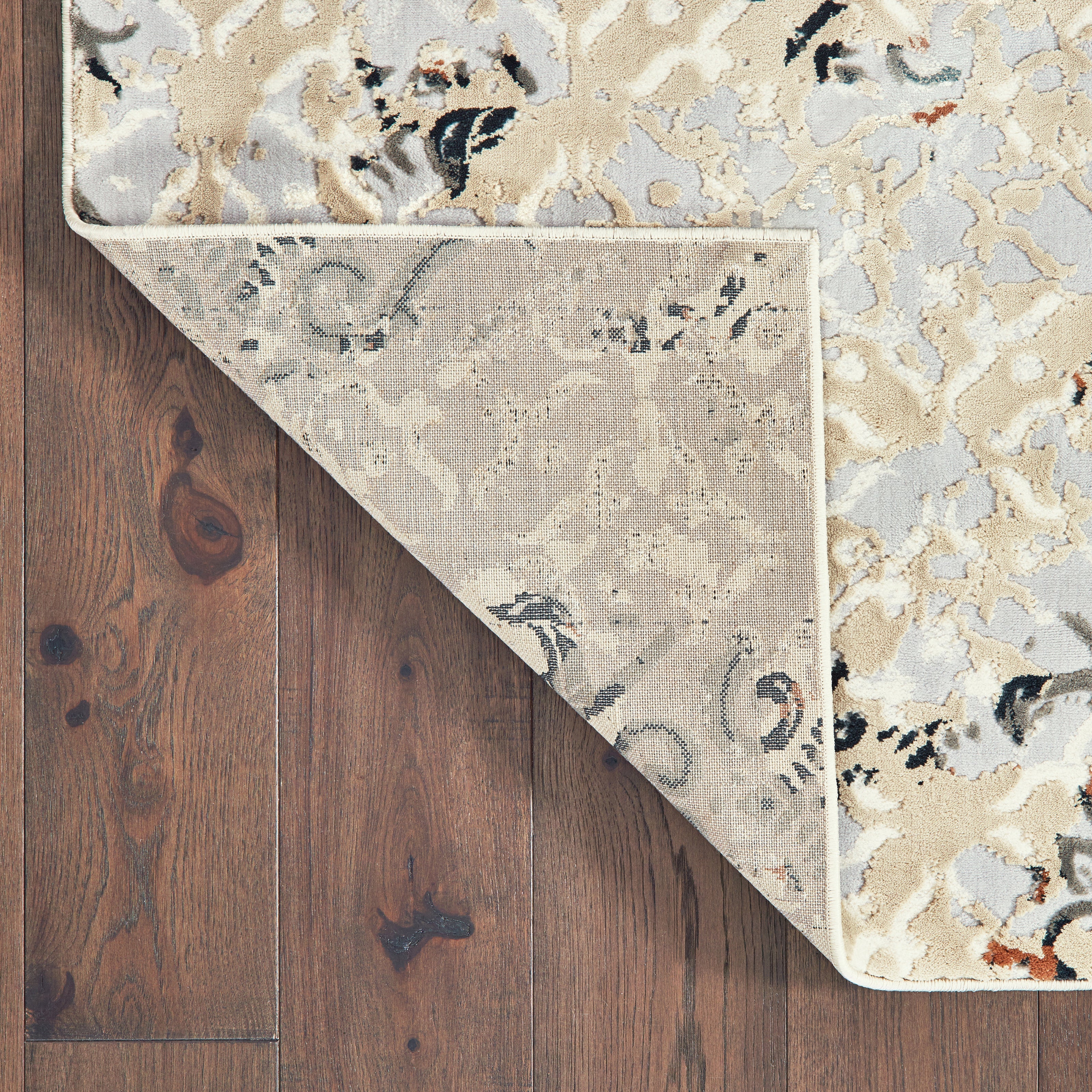 Oriental Weavers Bowen 108W Grey/Gold Area Rug