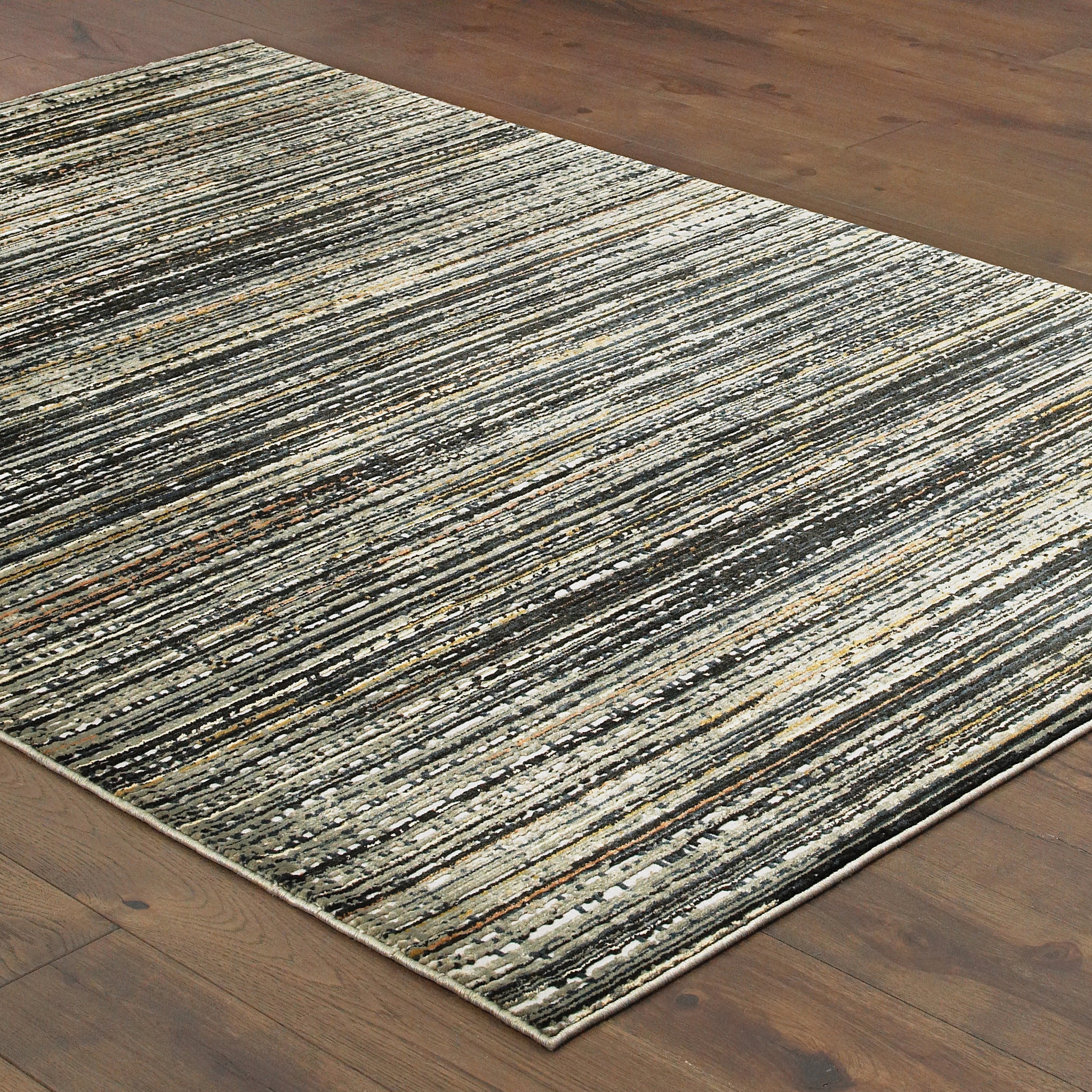 Oriental Weavers Bowen 1332H Black/Navy Area Rug