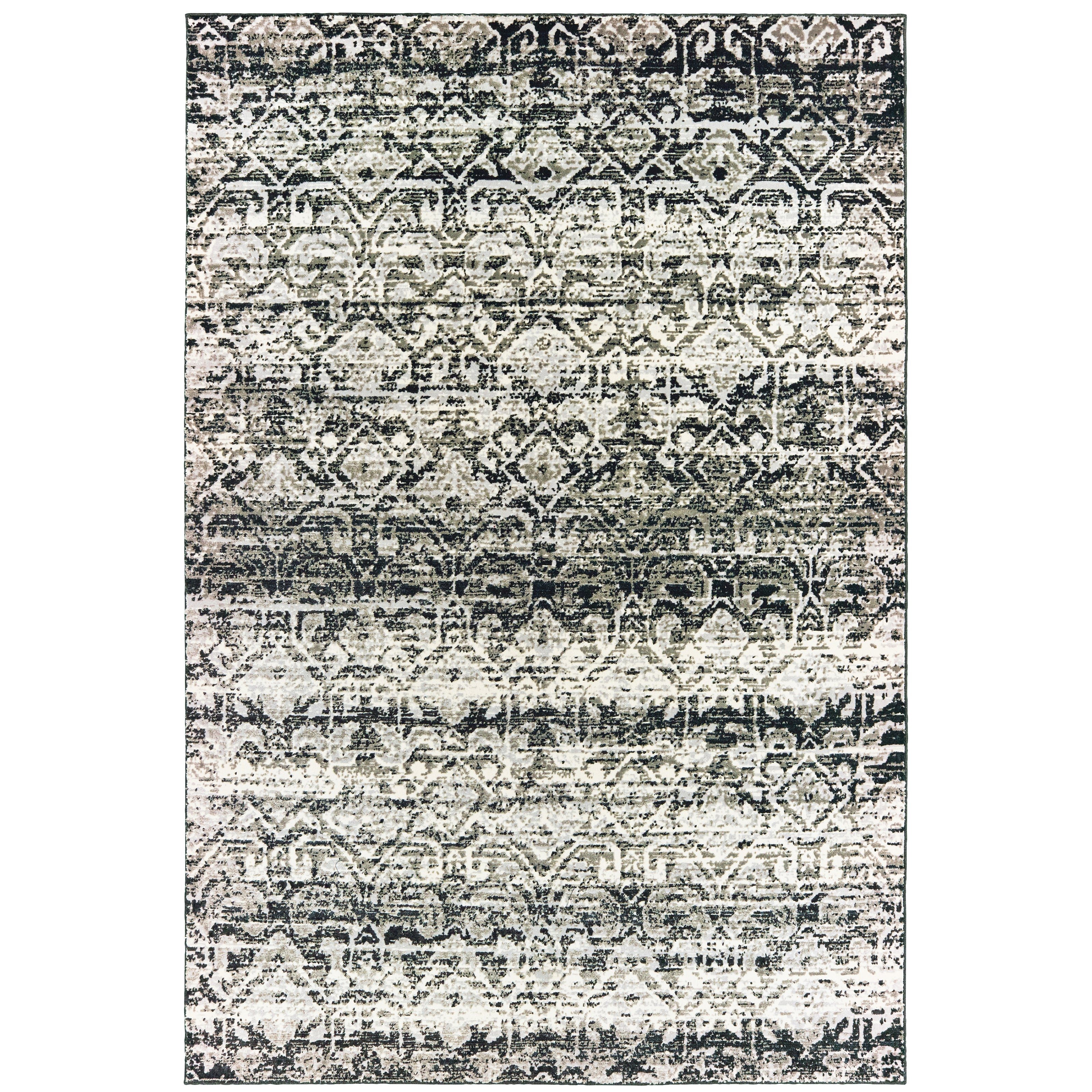 Oriental Weavers Bowen 42H Grey/Ivory Area Rug