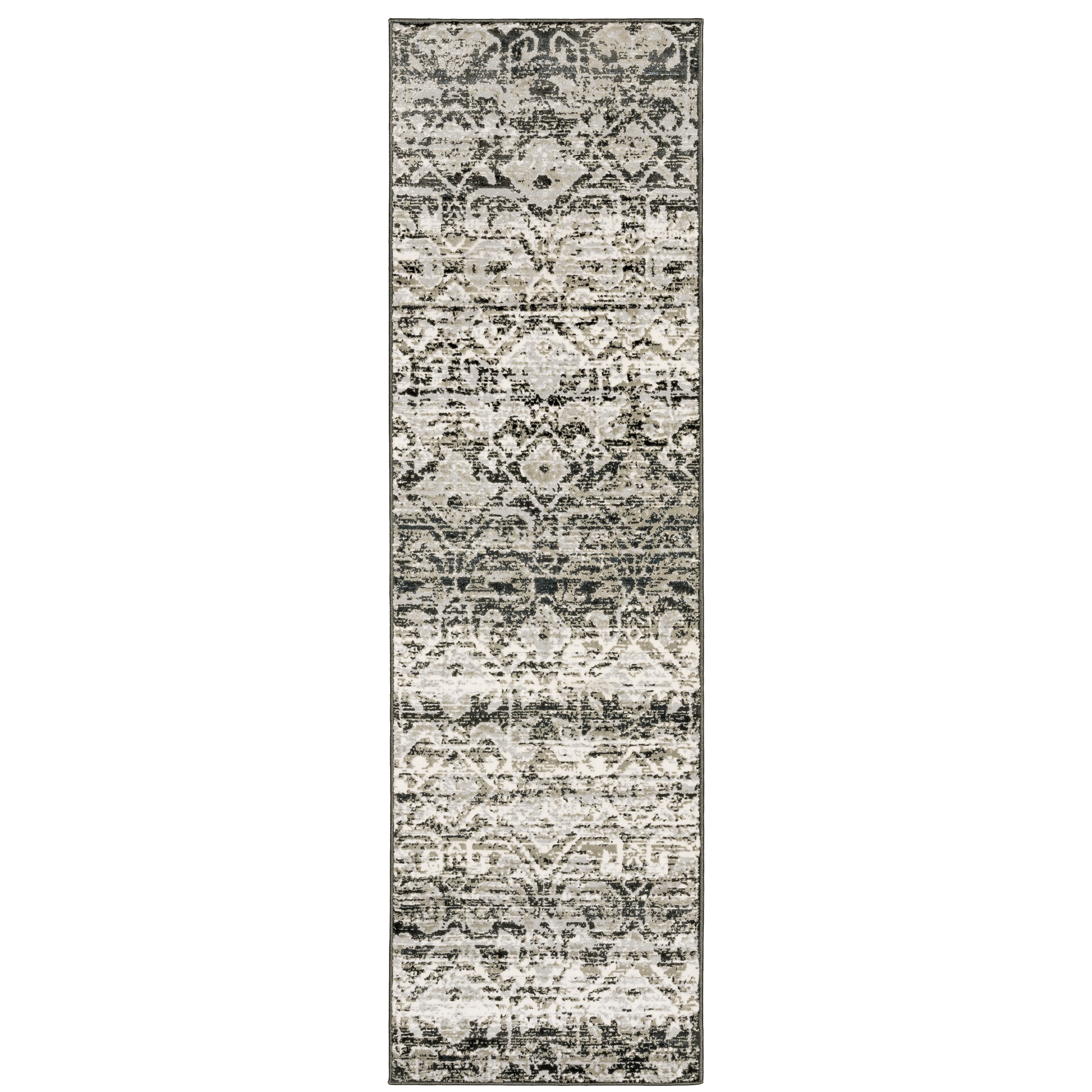 Oriental Weavers Bowen 42H Grey/Ivory Area Rug