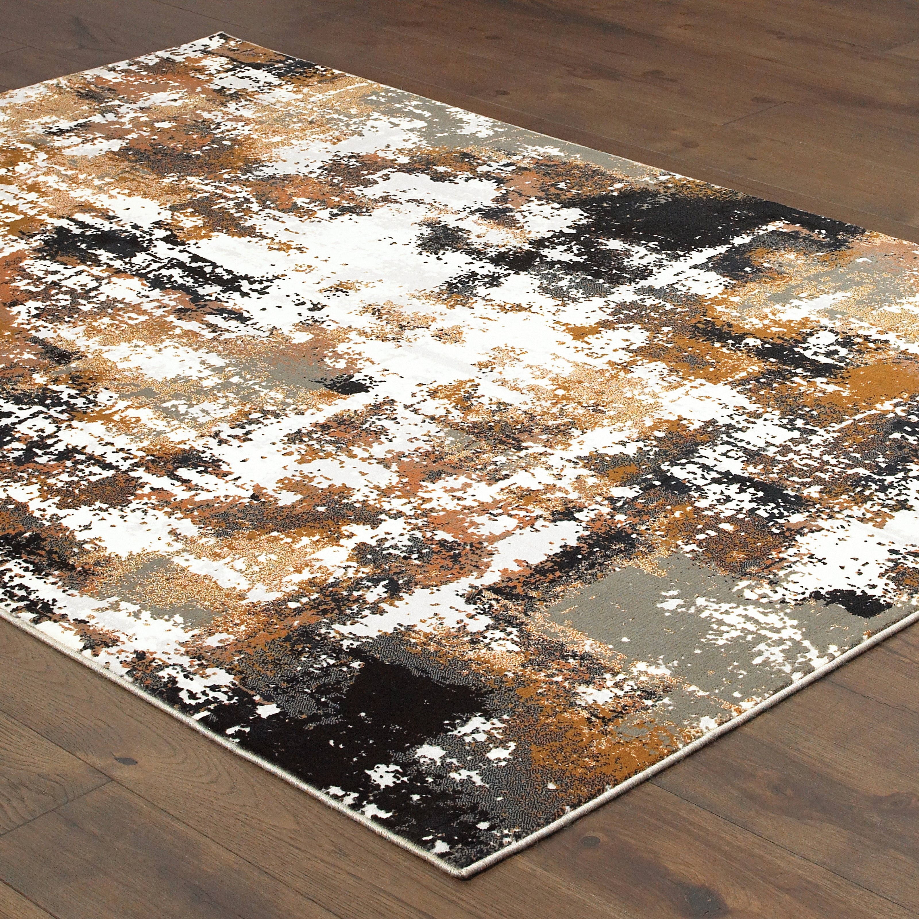 Oriental Weavers Bowen 4928X Grey/Gold Area Rug