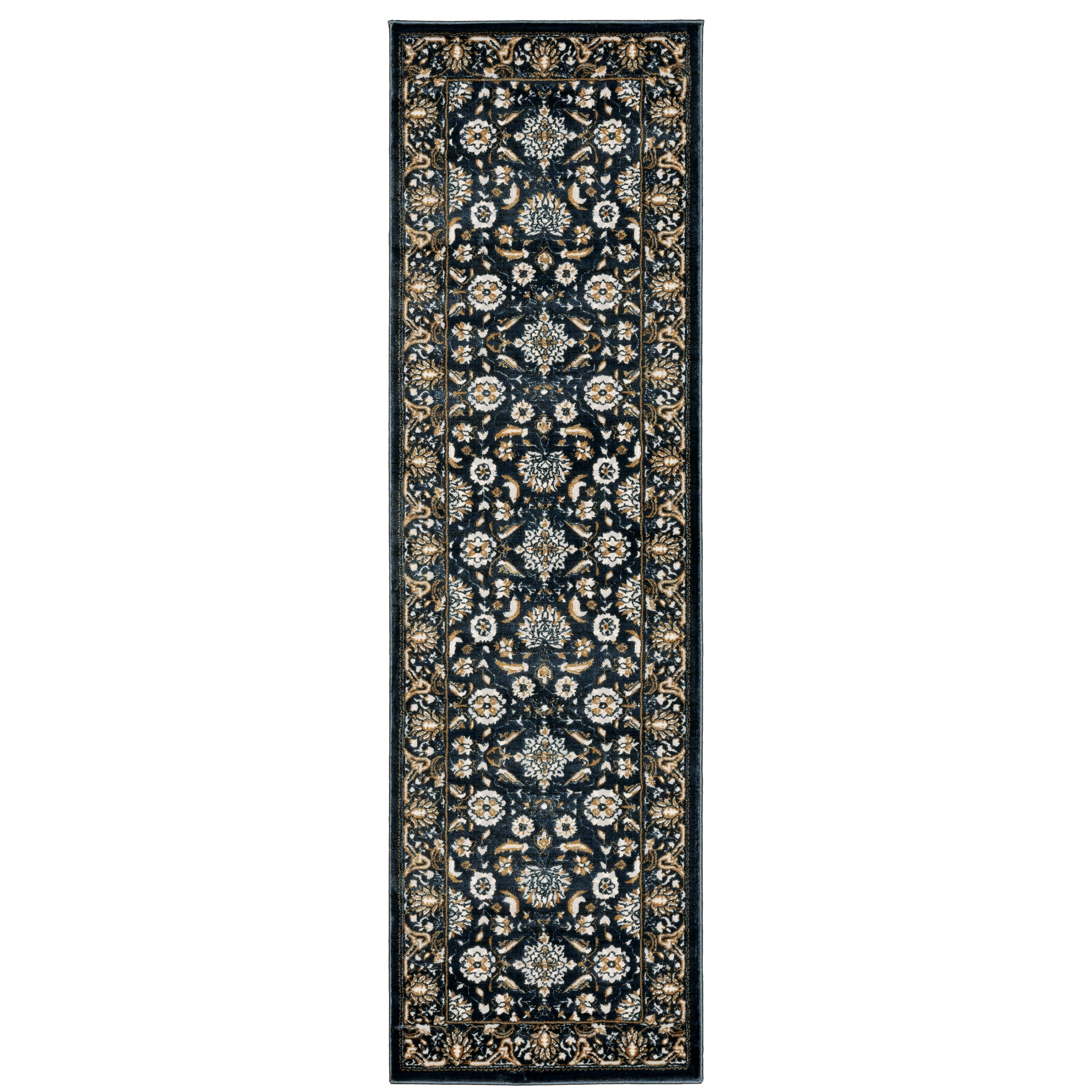 Oriental Weavers Bowen 534L Navy/Gold Area Rug