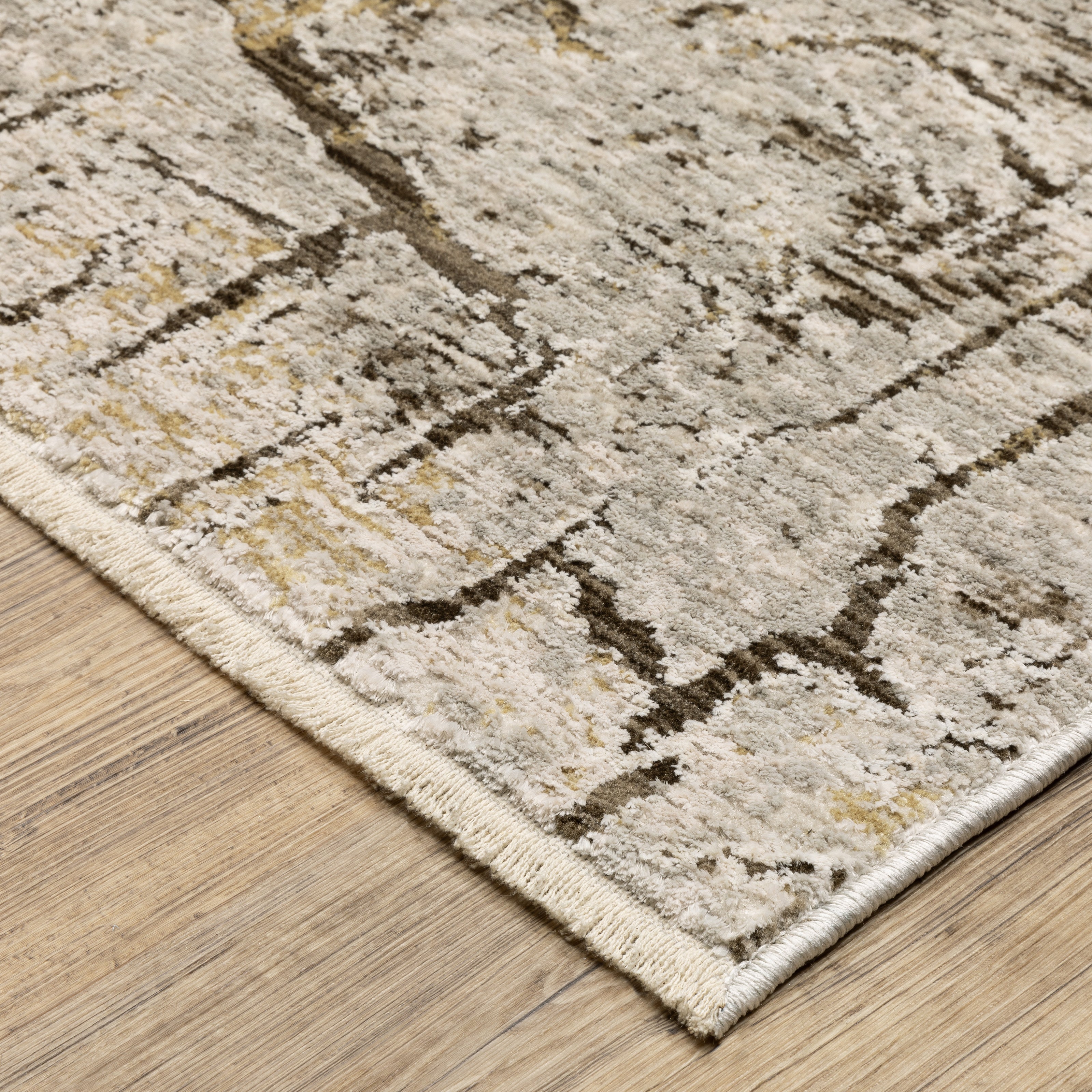 Oriental Weavers Branigan BRG05 Beige/Gold Area Rug