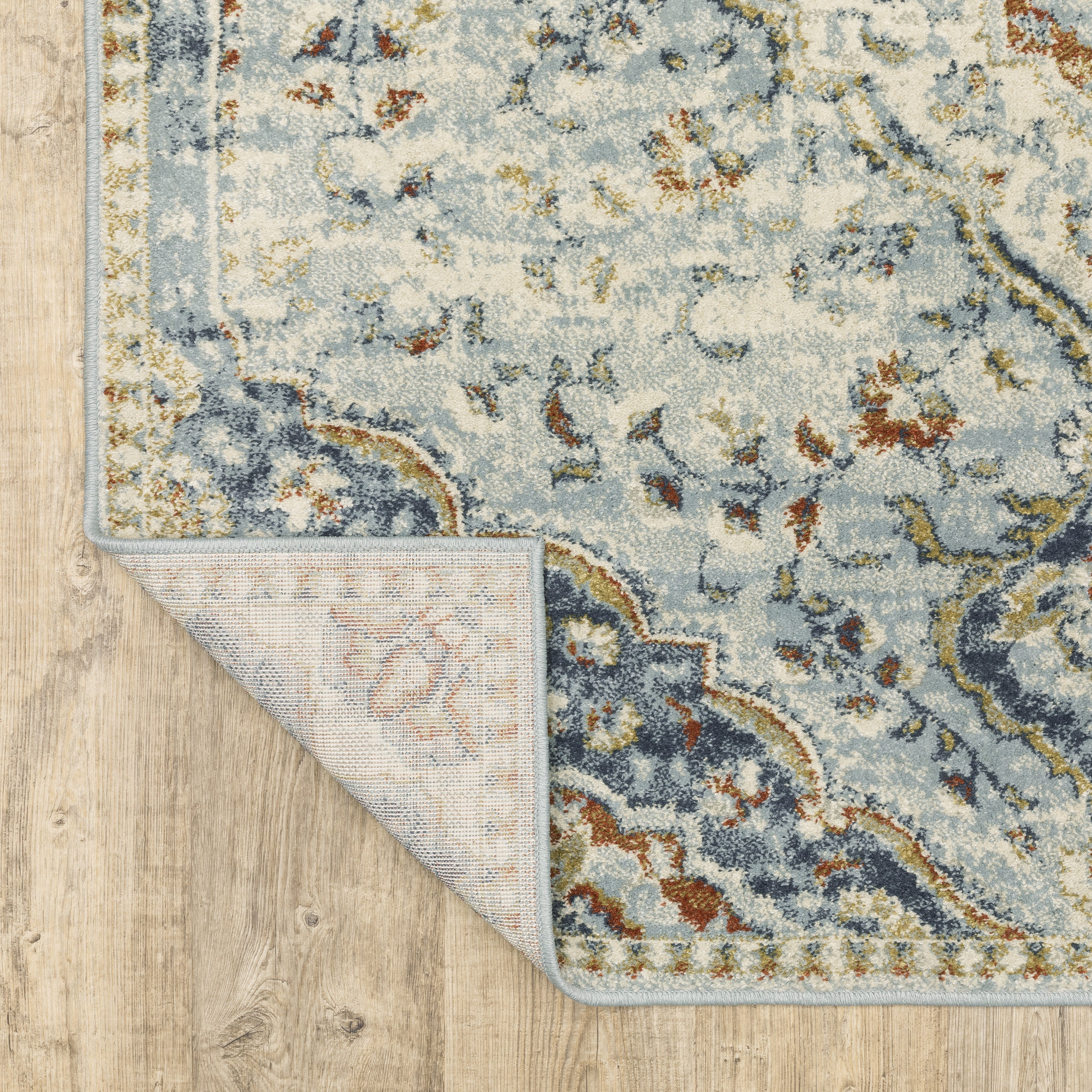 Oriental Weavers Branson BR01A Blue/Multi Area Rug