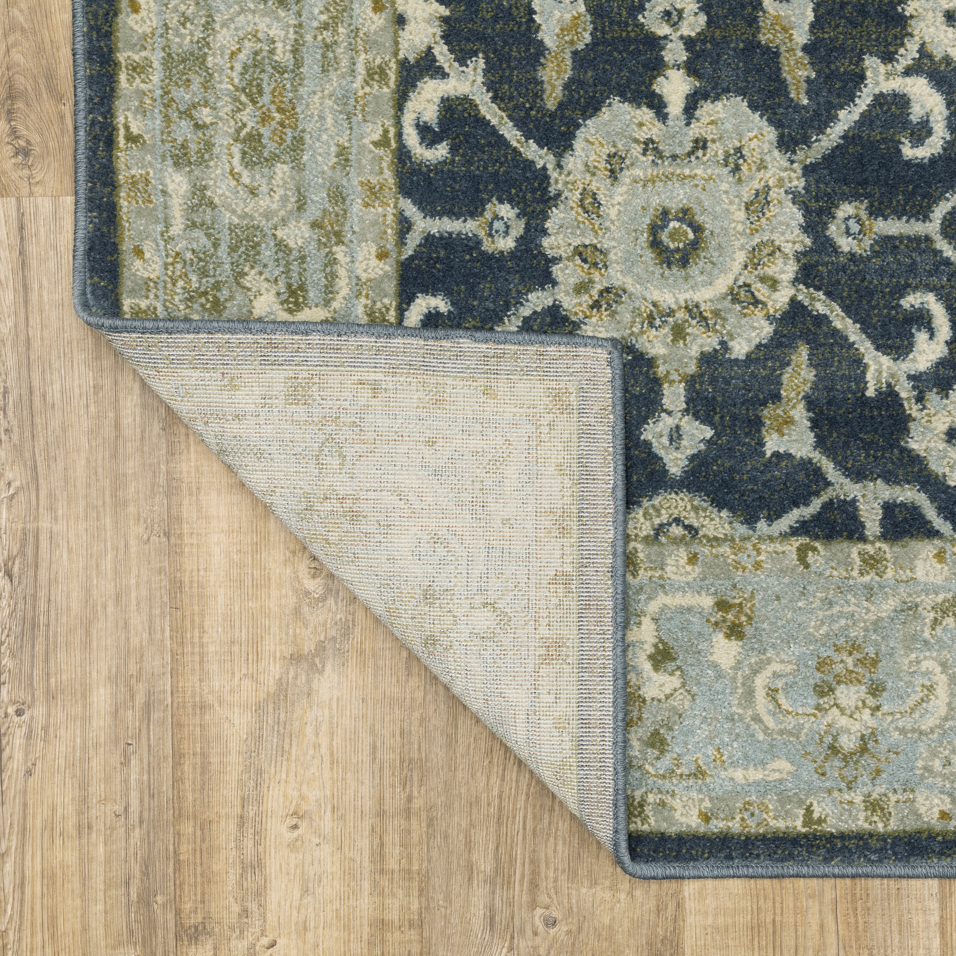 Oriental Weavers Branson BR05A Blue/Ivory Area Rug