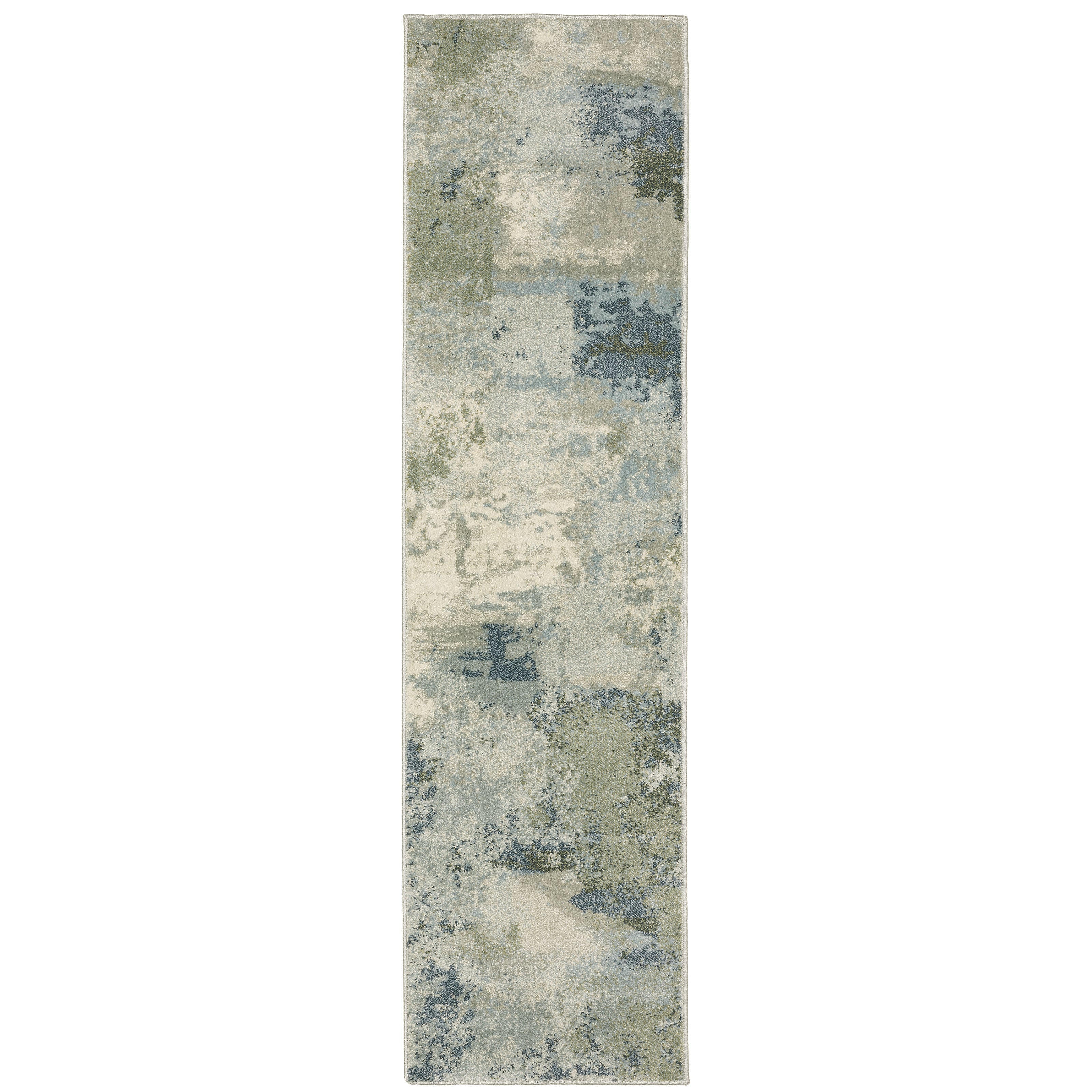 Oriental Weavers Branson BR08A Blue/Green Area Rug