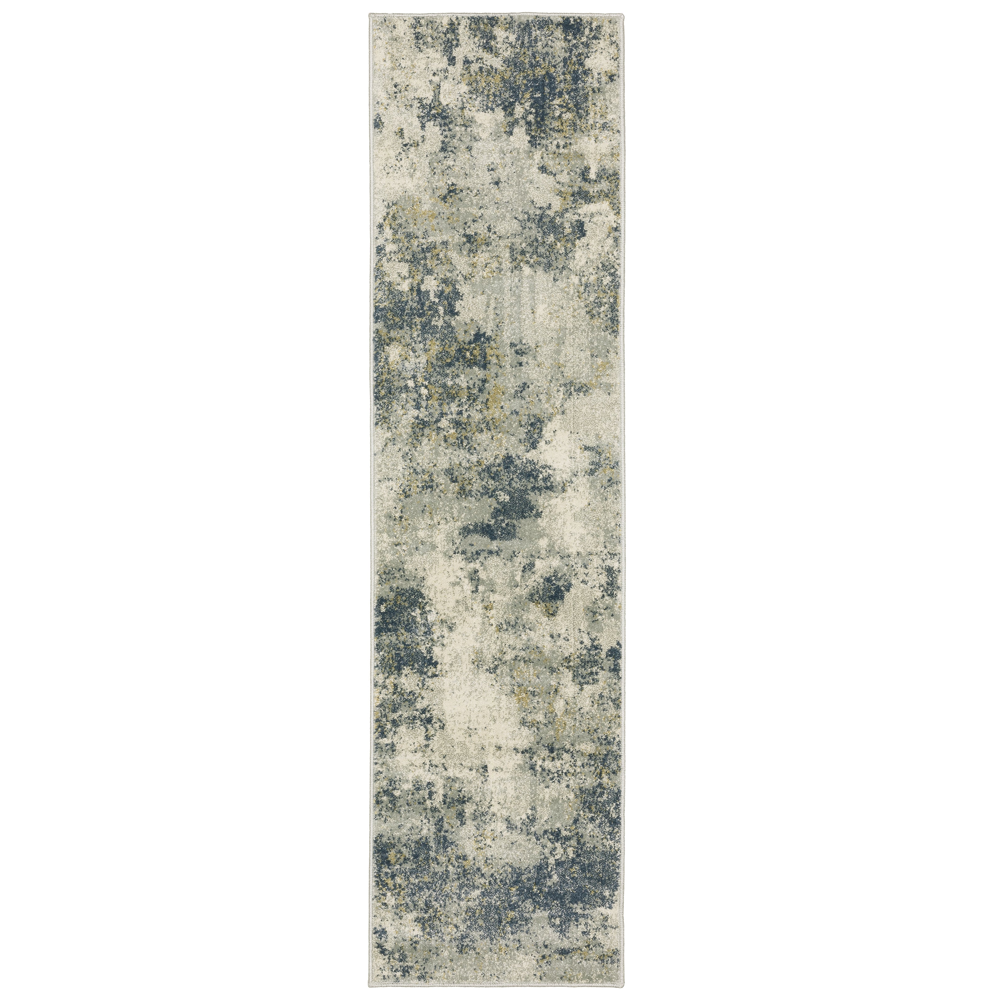 Oriental Weavers Branson BR12A Beige/Blue Area Rug