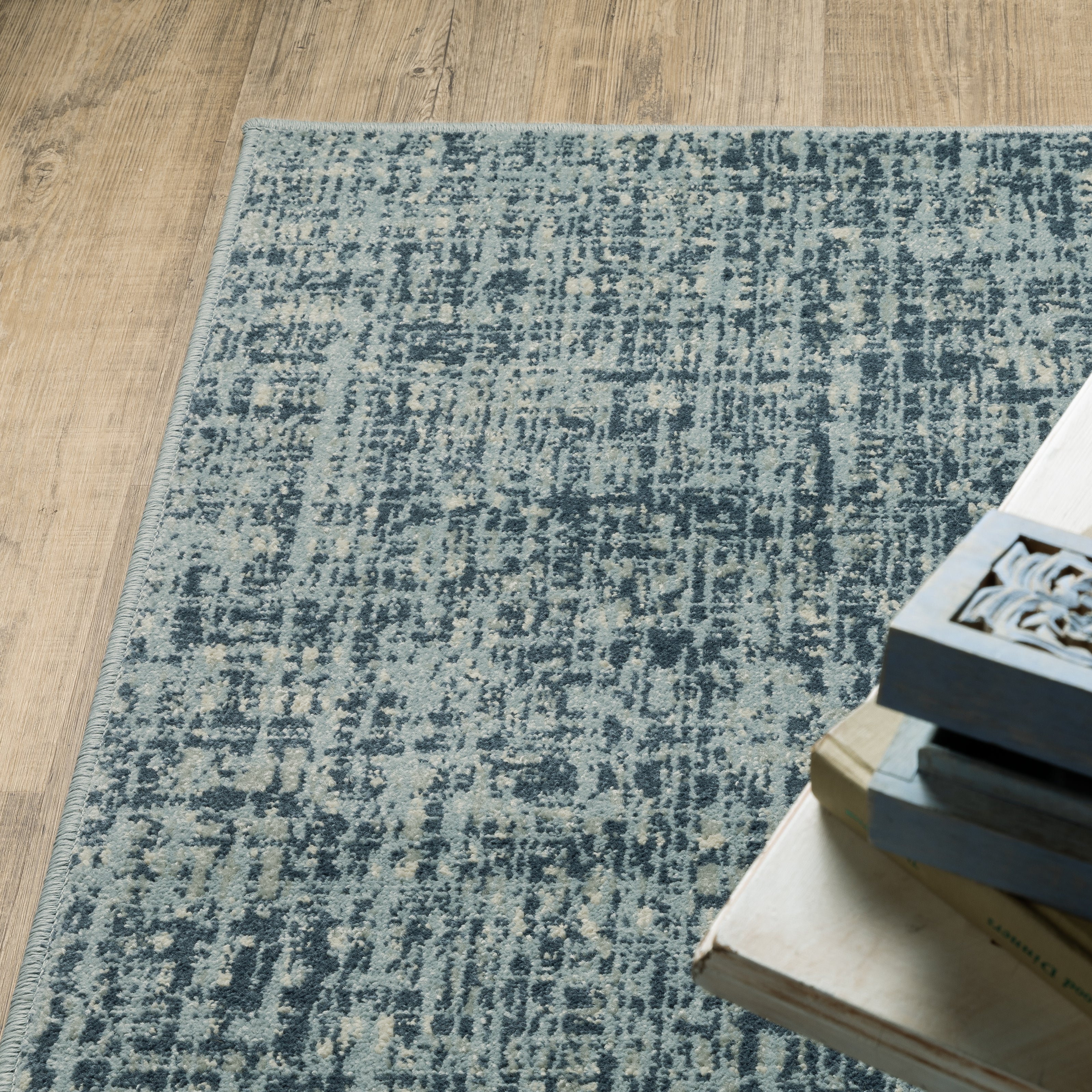 Oriental Weavers Branson BR13A Blue/Blue Area Rug