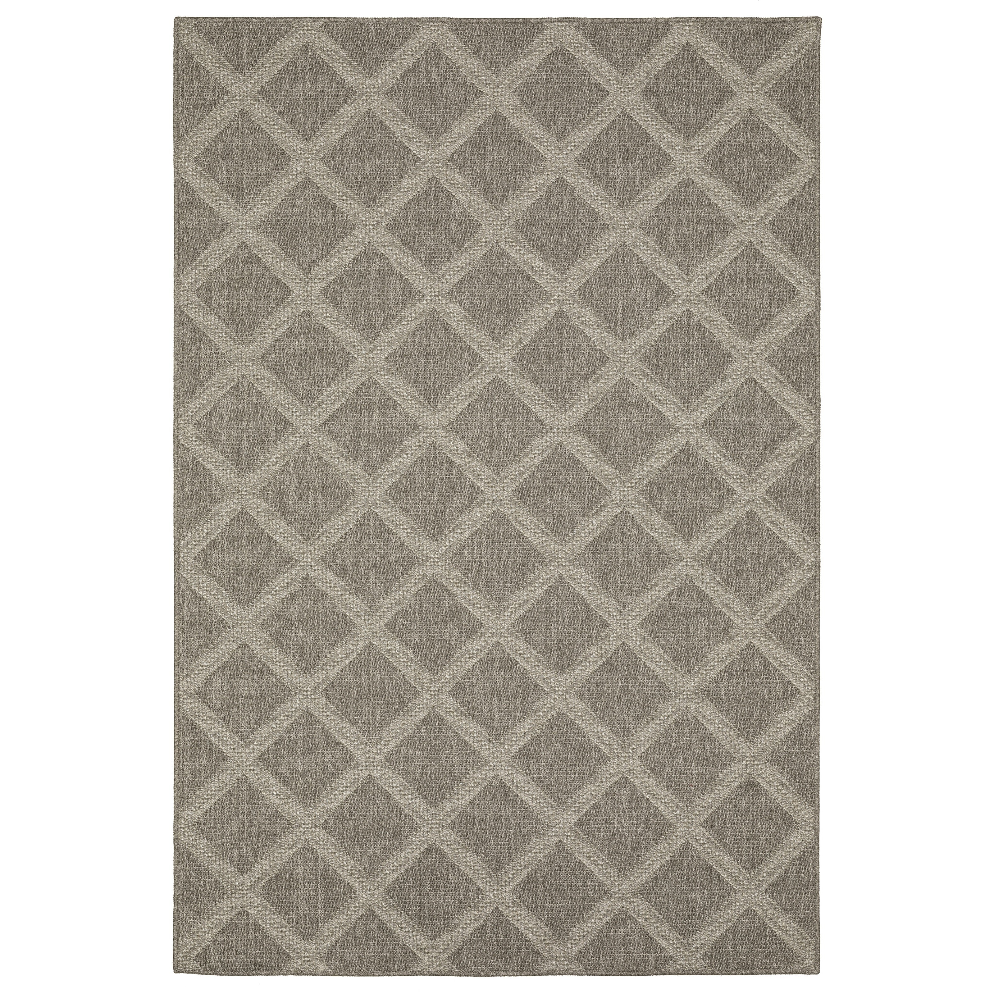 Oriental Weavers Caicos CA02N Grey/Grey Area Rug