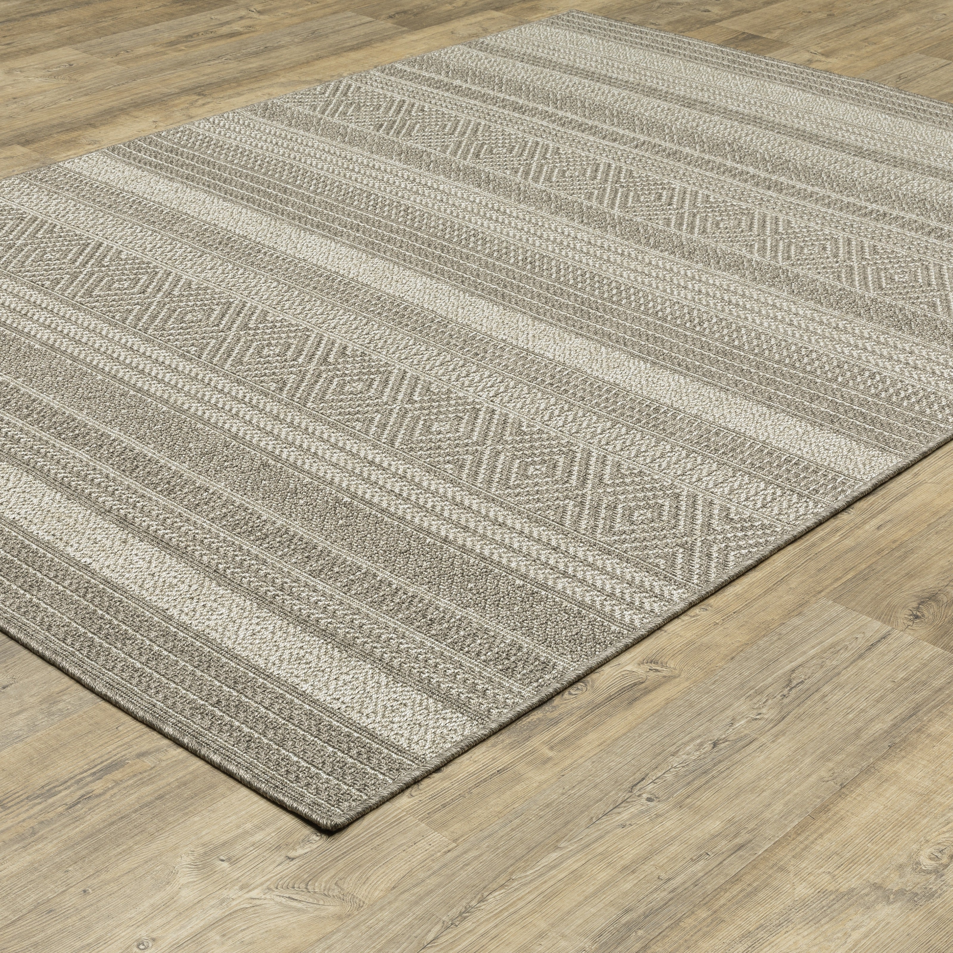 Oriental Weavers Caicos CA06A Grey/Grey Area Rug
