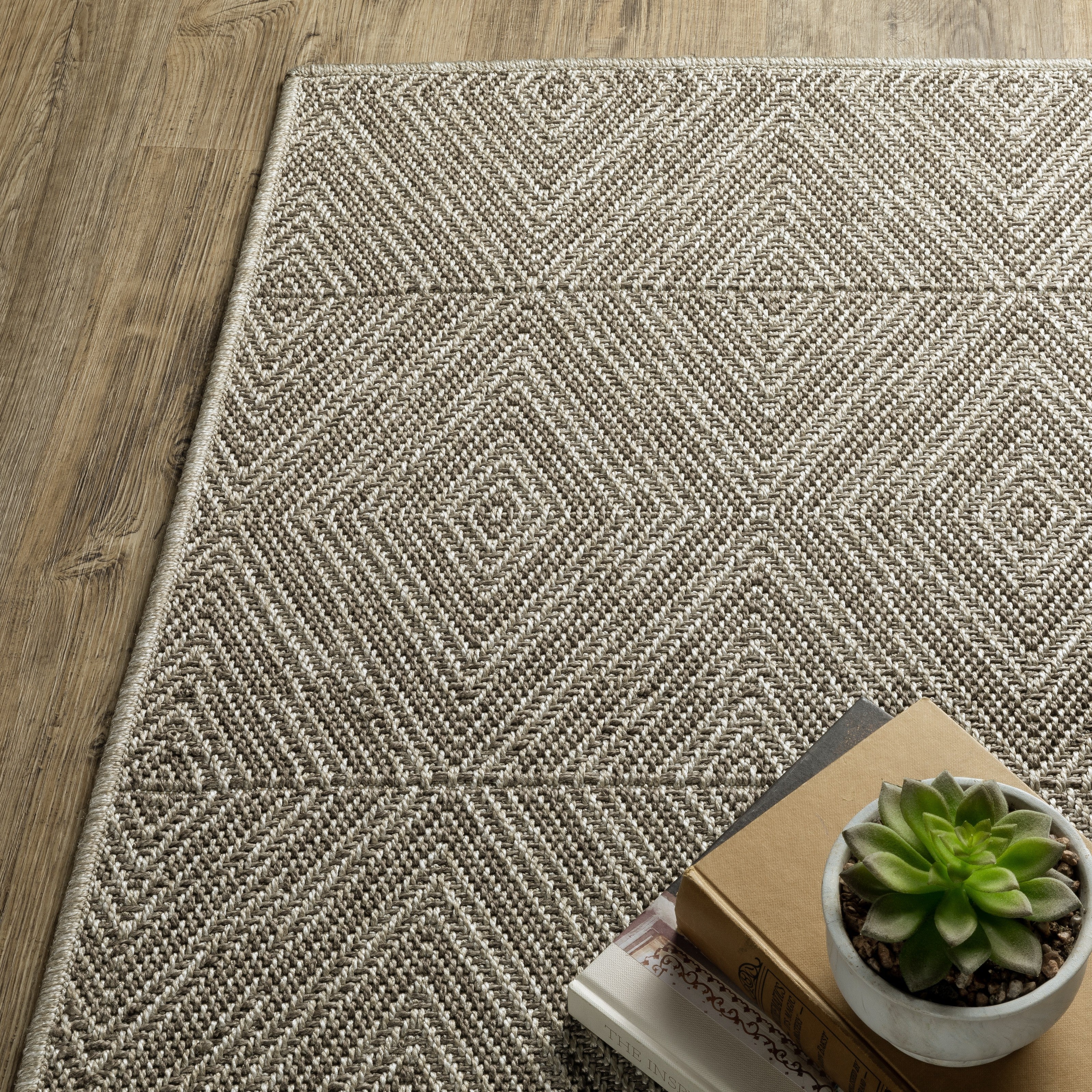 Oriental Weavers Caicos CA08A Grey/Grey Area Rug