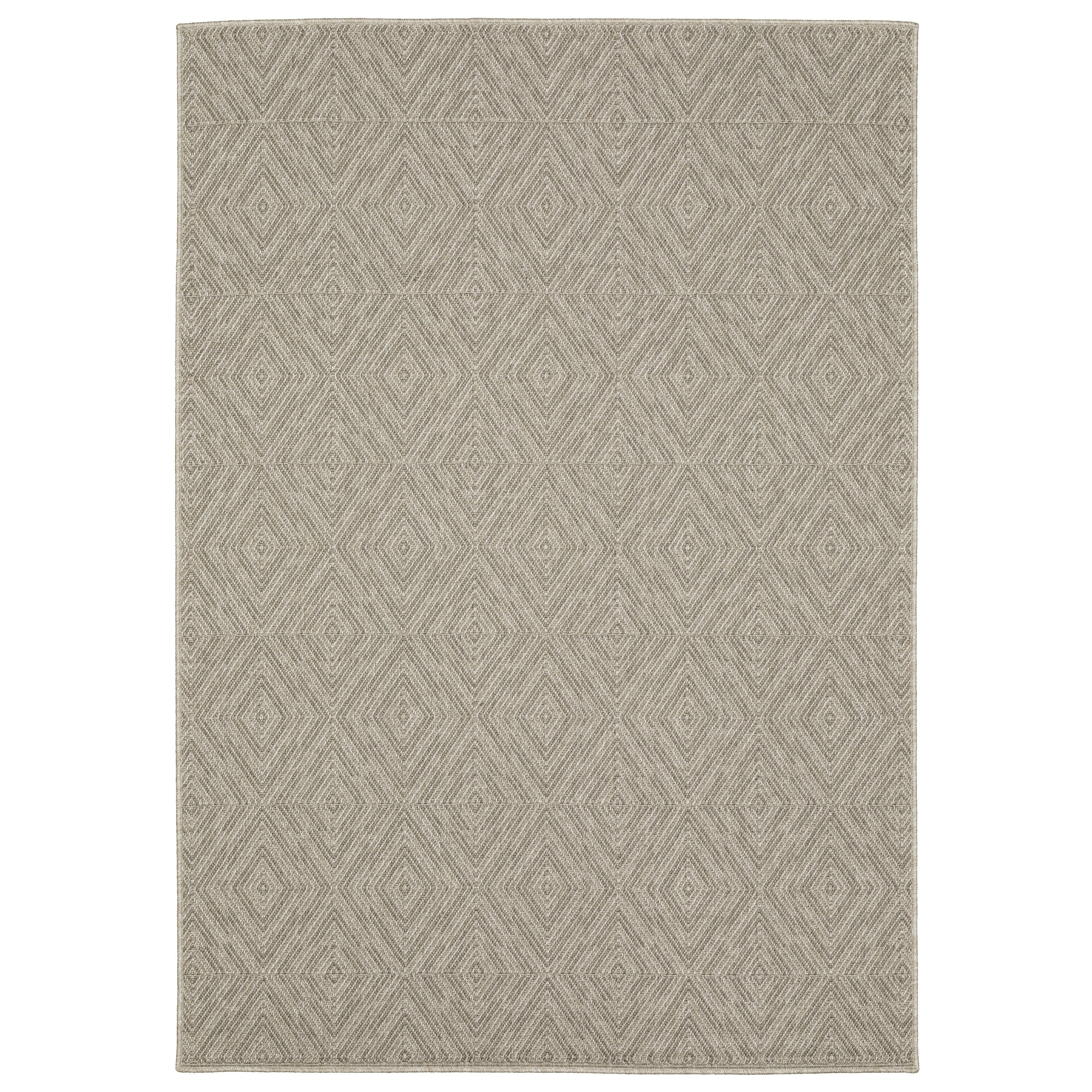 Oriental Weavers Caicos CA08A Grey/Grey Area Rug