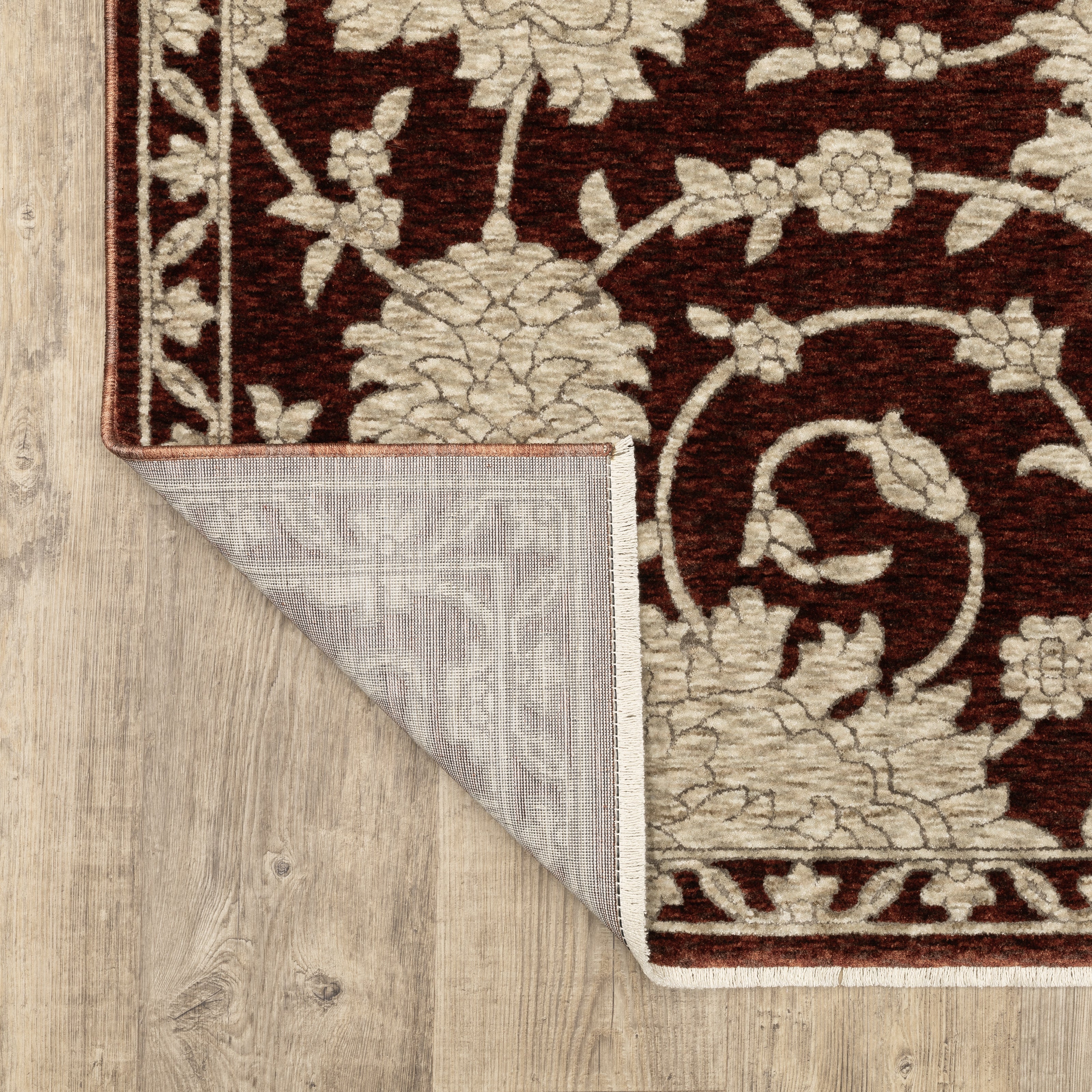 Oriental Weavers Capella CAP08 Red/Beige Area Rug