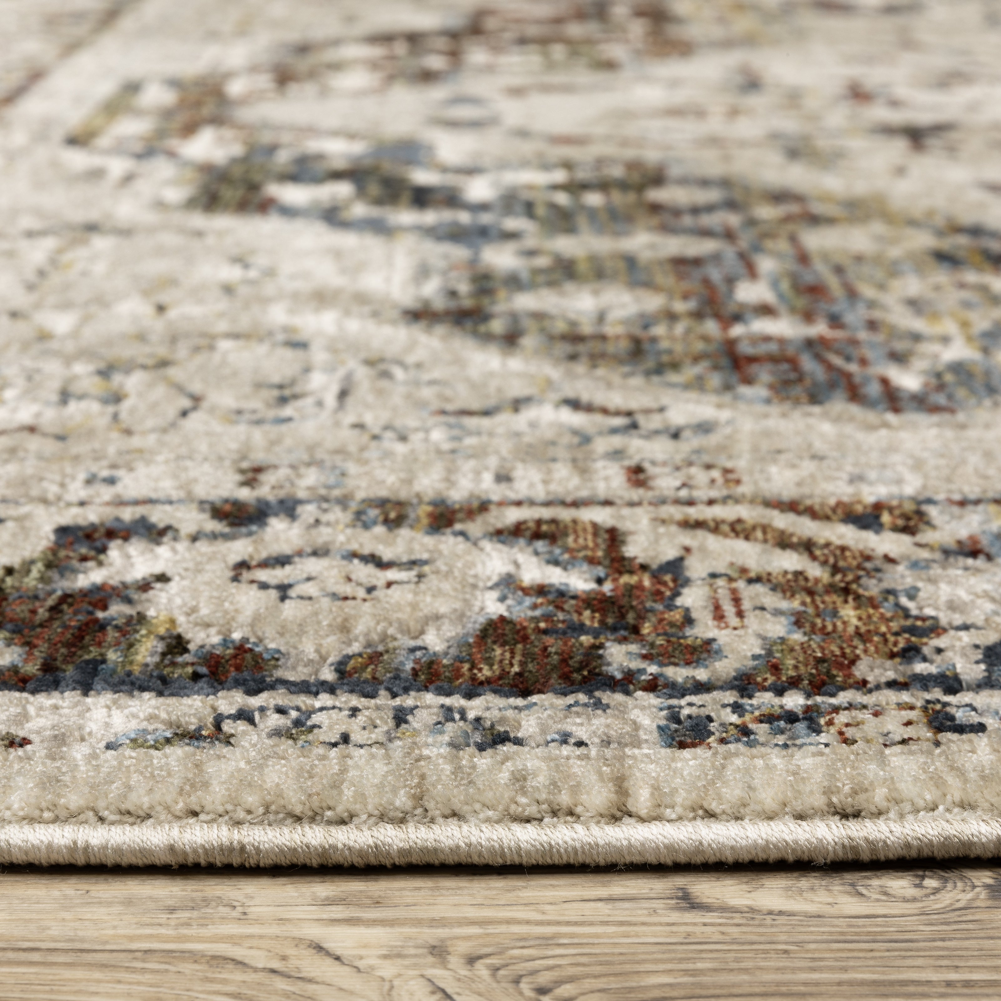Oriental Weavers Capella CAP12 Beige/Multi Area Rug