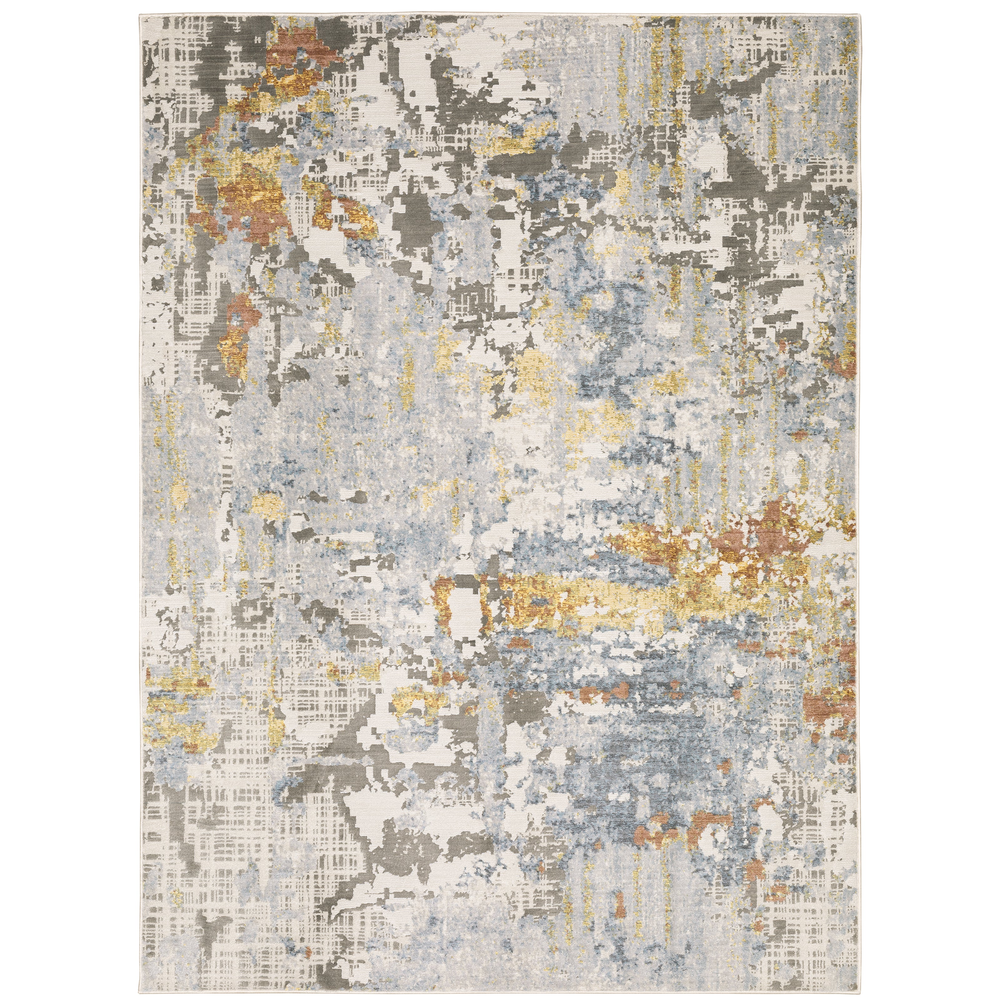 Oriental Weavers Caravan 1340W Beige/Blue Area Rug