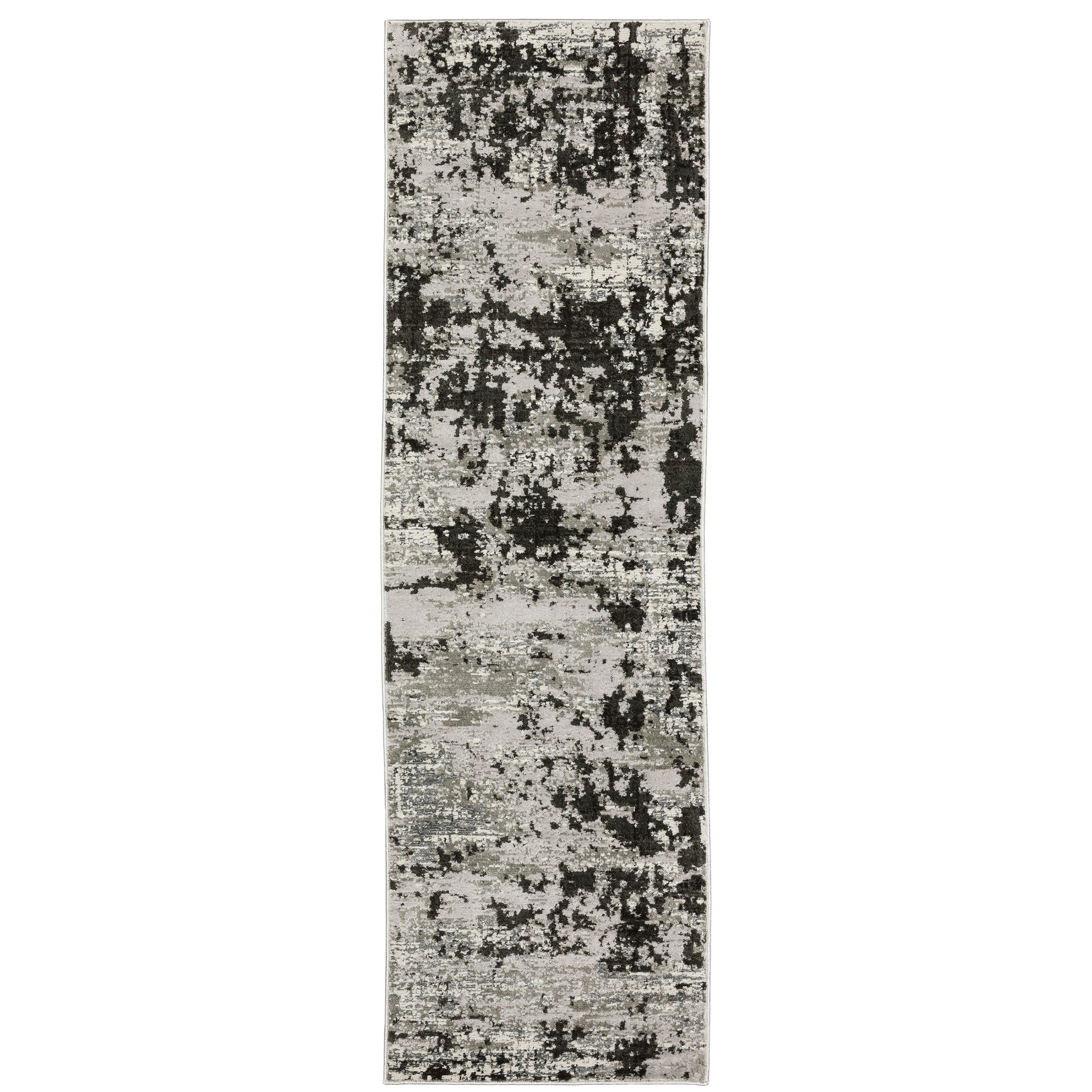 Oriental Weavers Caravan 4153Q Grey/Black Area Rug