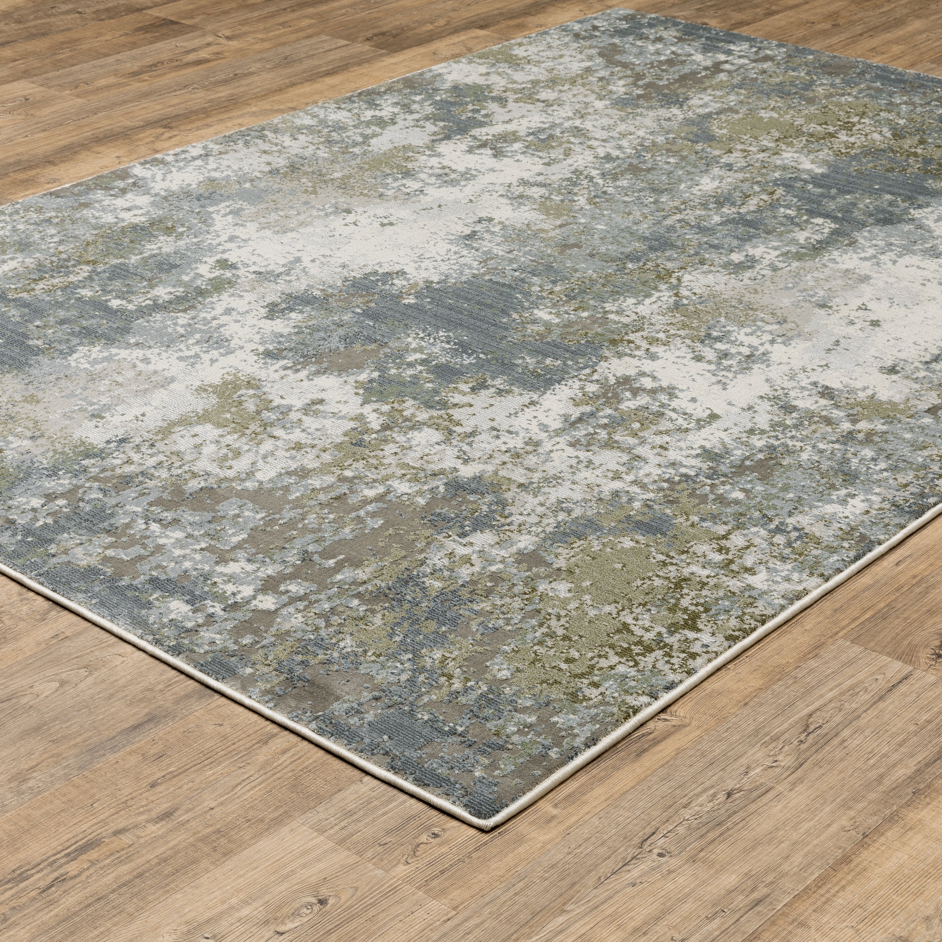 Oriental Weavers Caravan 5090E Blue/Green Area Rug