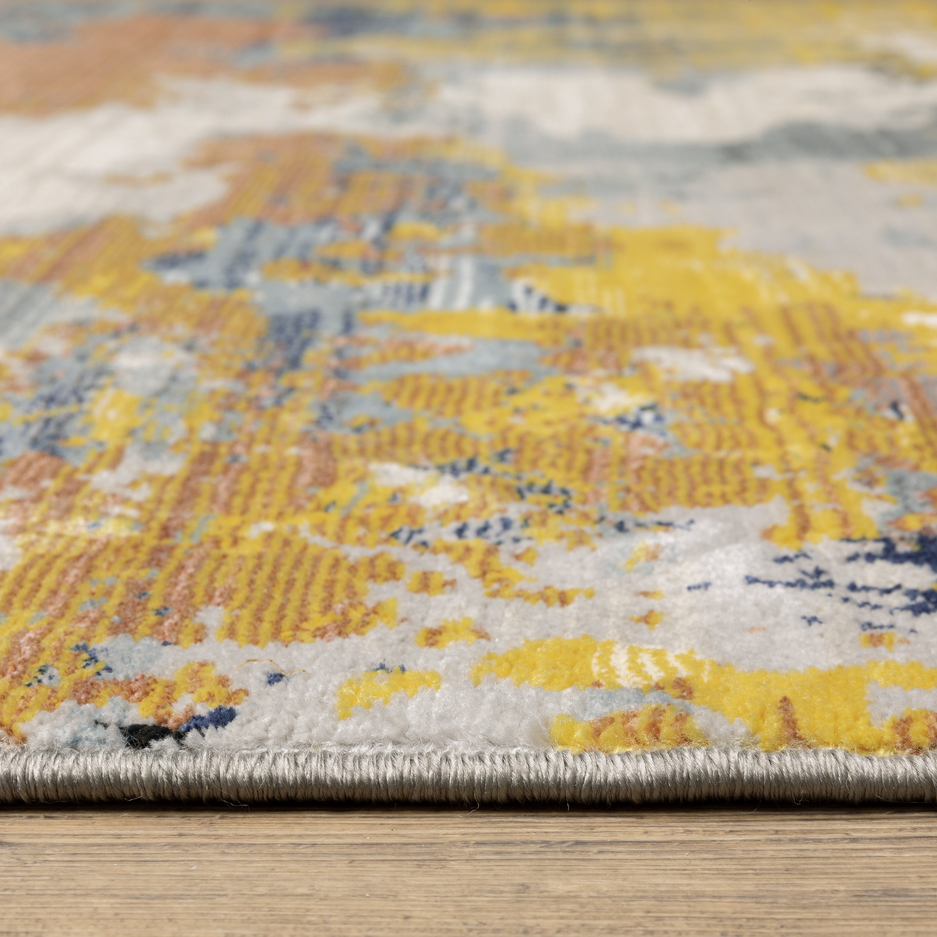 Oriental Weavers Caravan 530V Yellow/Blue Area Rug
