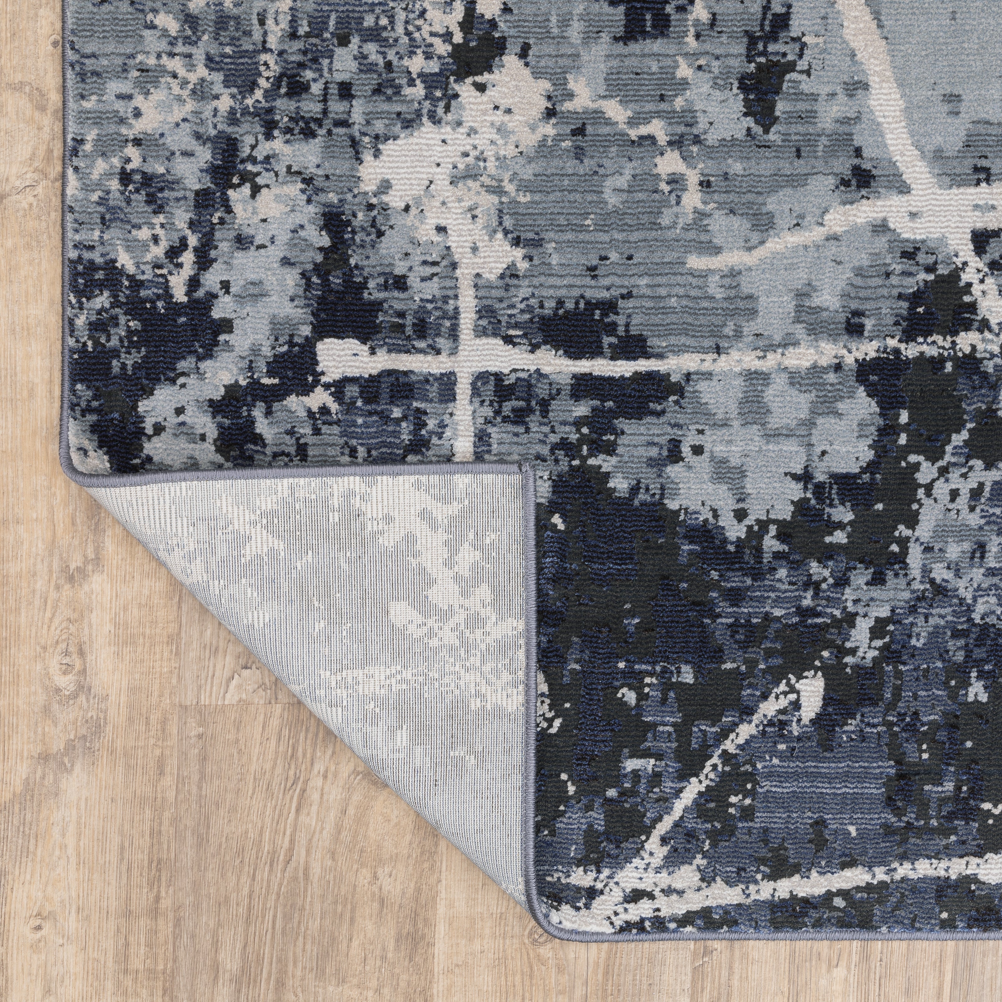 Oriental Weavers Caravan 7150B Blue/Blue Area Rug