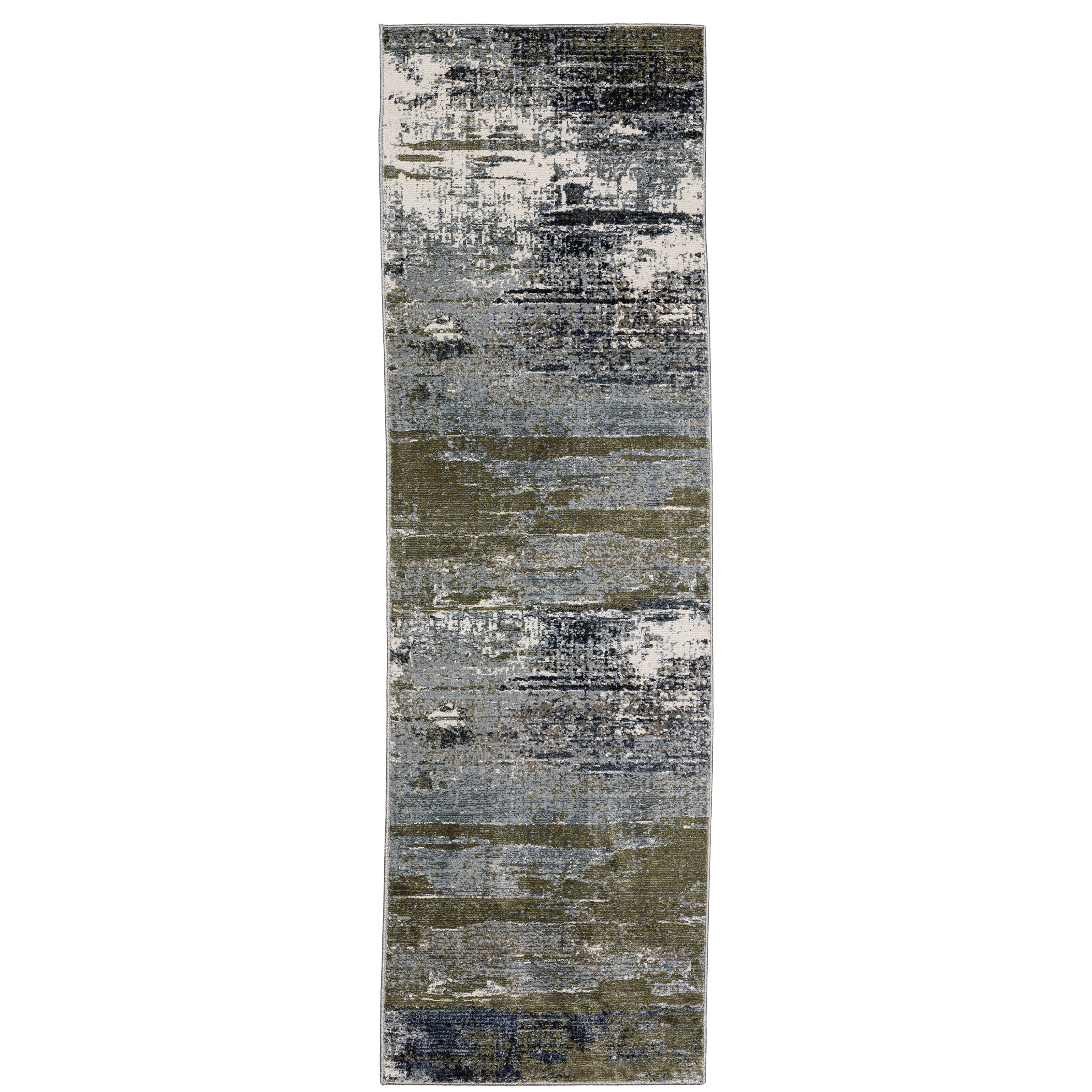 Oriental Weavers Caravan 8020L Blue/Green Area Rug