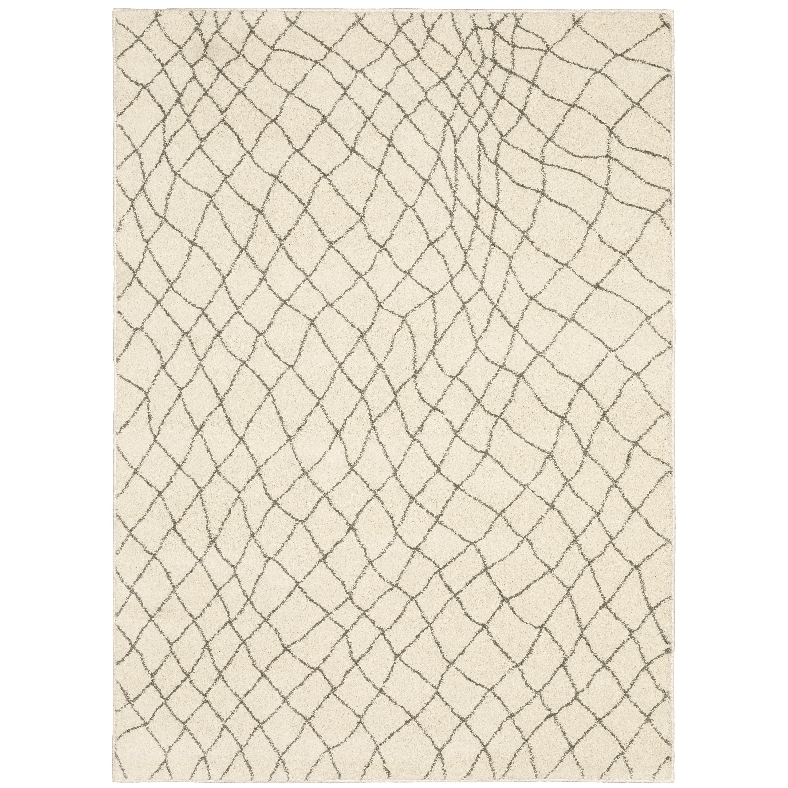Oriental Weavers Carson 738B Ivory/Grey Area Rug