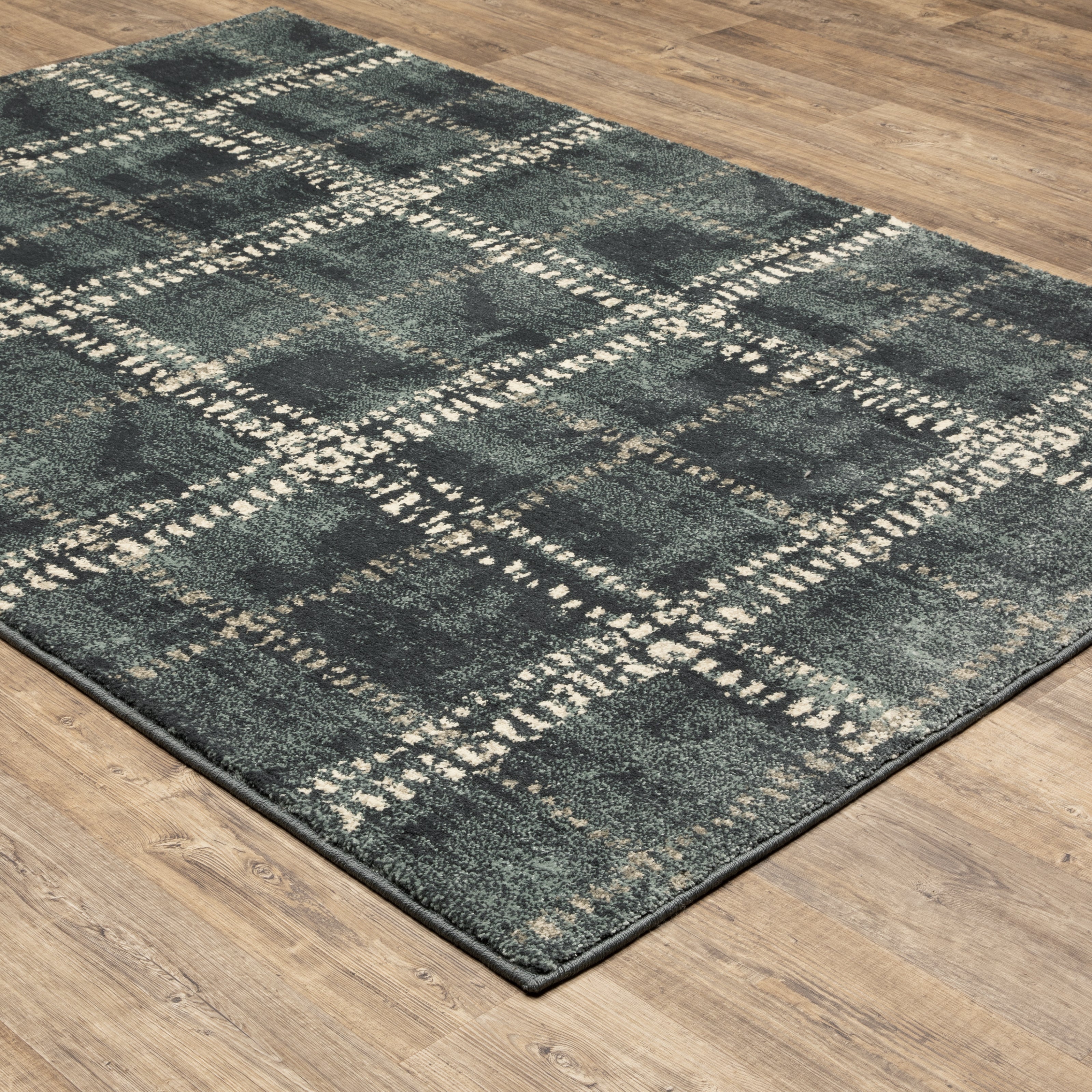 Oriental Weavers Carson 746J Blue/Ivory Area Rug